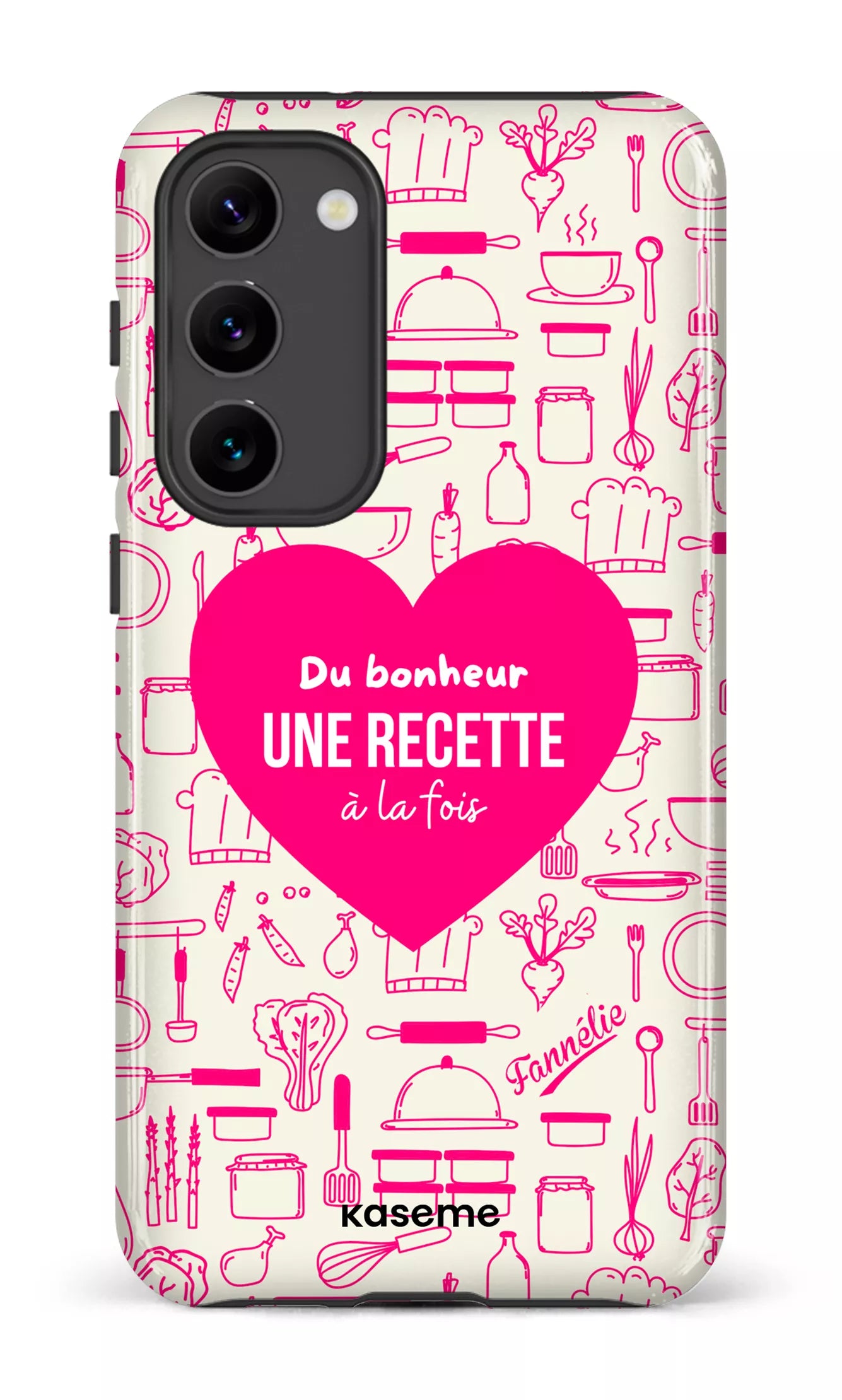 Galaxy S23 Plus Tough Gloss Du bonheur une recette à la fois -