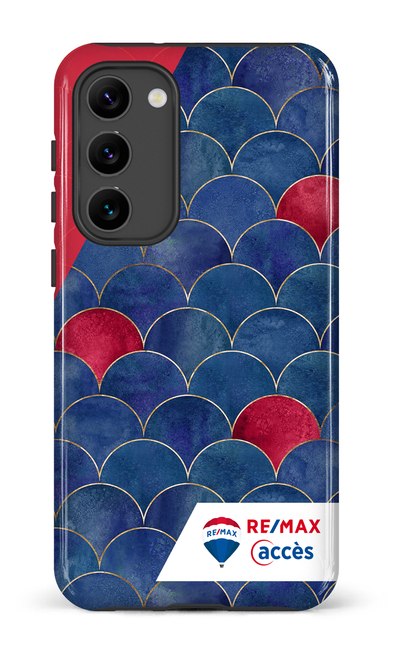 Galaxy S23 Plus Tough Gloss Écailles bicolores -