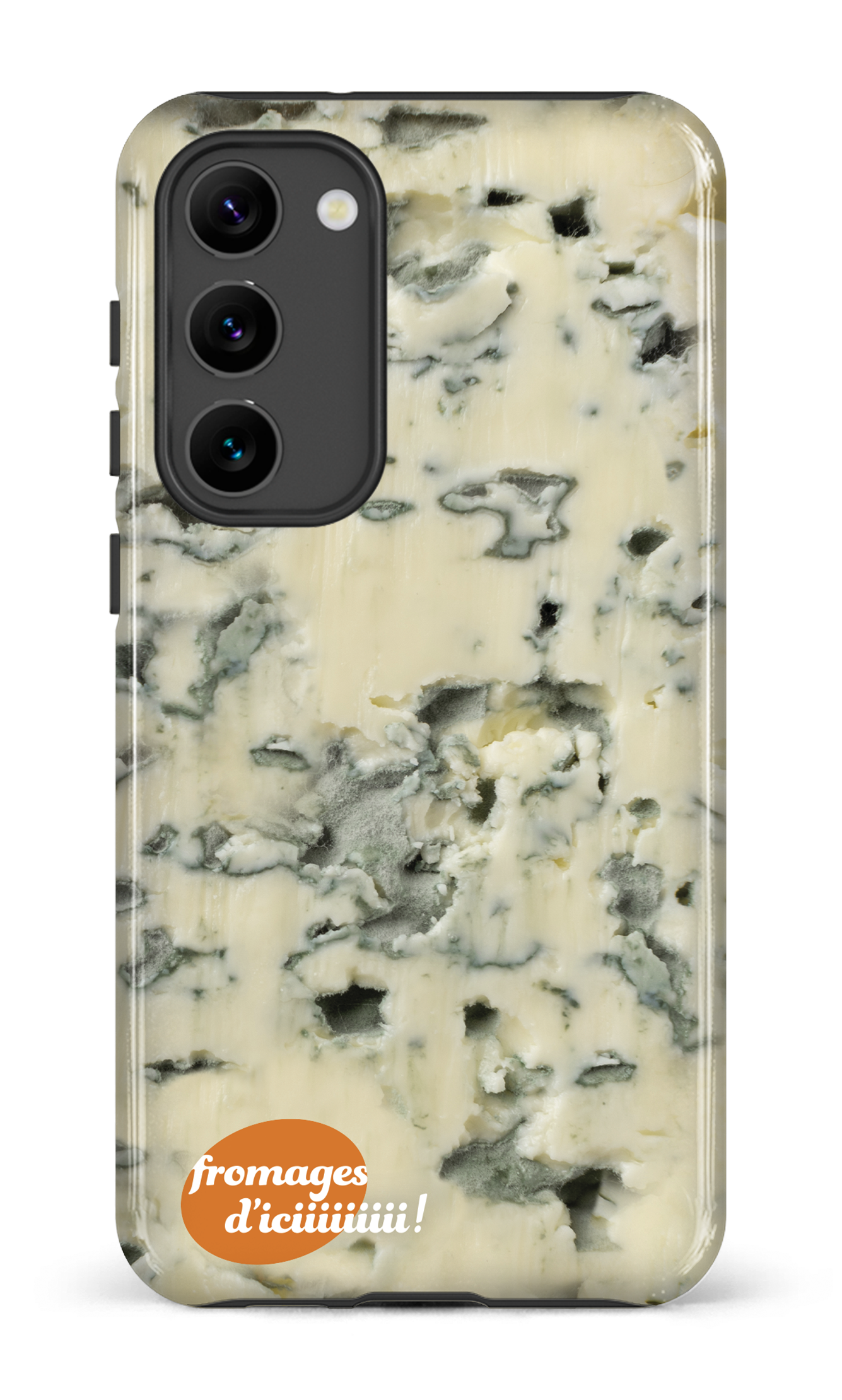 Galaxy S23 Plus Tough Gloss Fromage Bleu Logo -