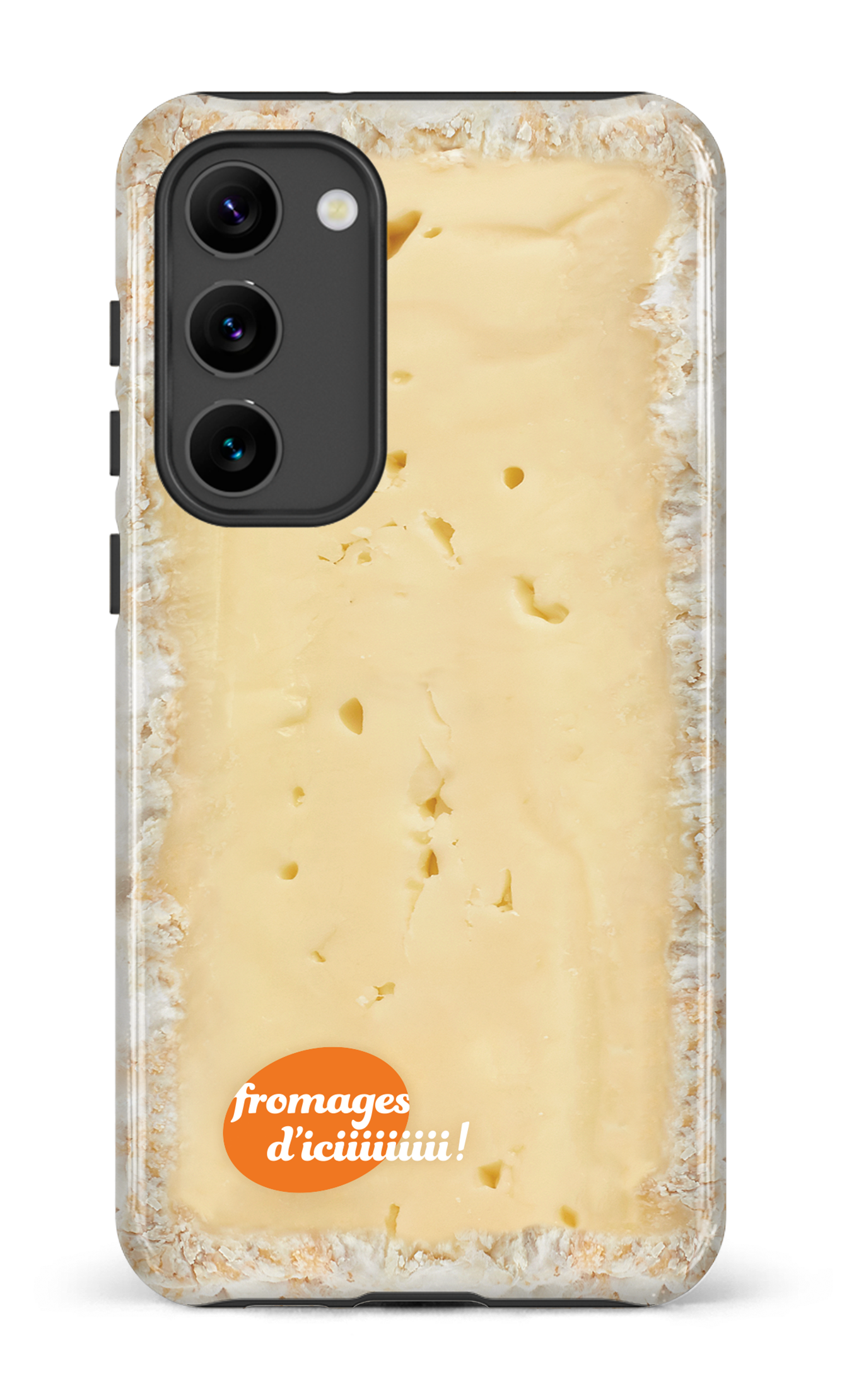 Galaxy S23 Plus Tough Gloss Fromage Brie Logo -