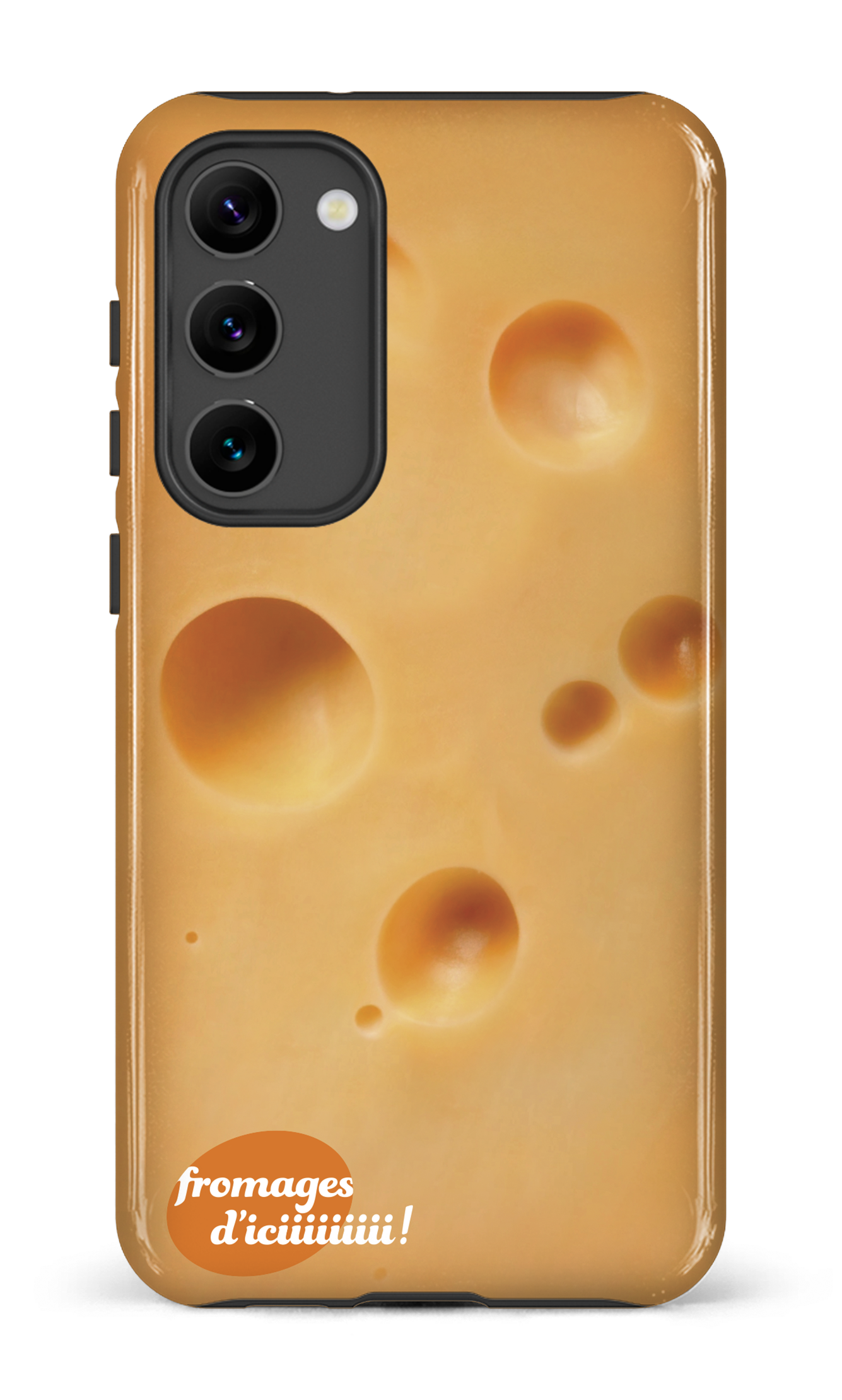 Galaxy S23 Plus Tough Gloss Fromage Suisse Logo -