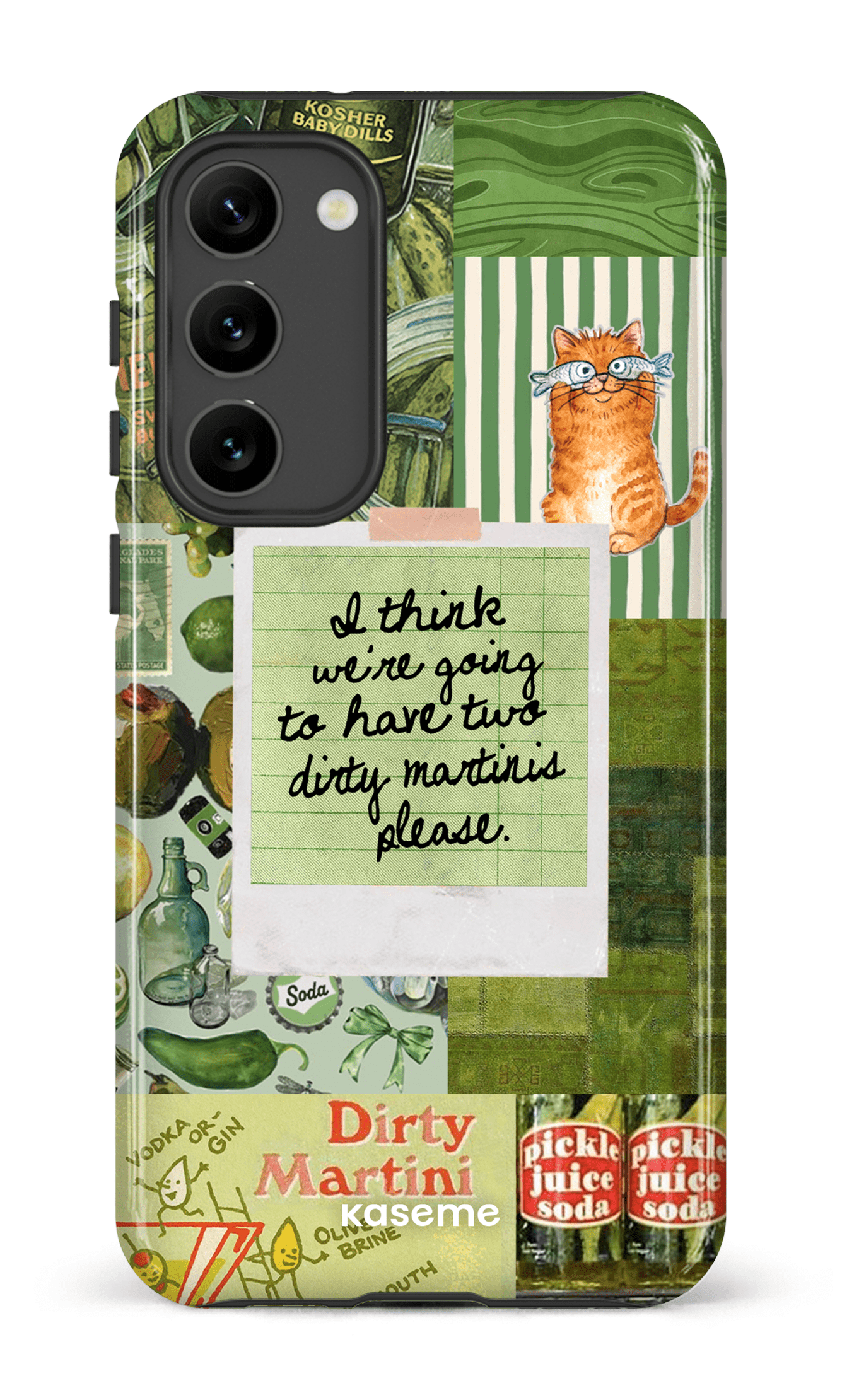 Galaxy S23 Plus Tough Gloss Green Hour -