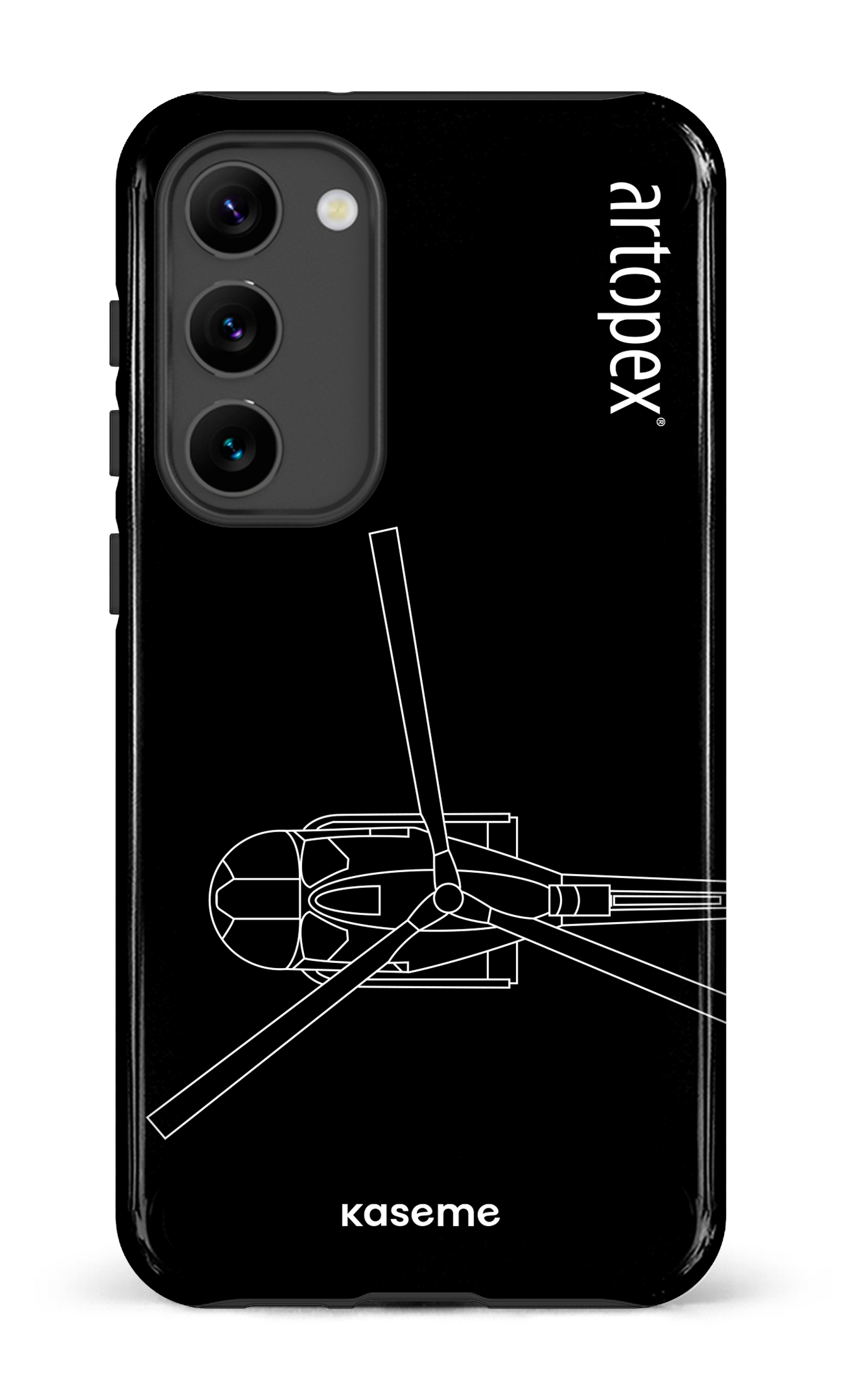 Galaxy S23 Plus Tough Gloss L'hélico par Artopex -