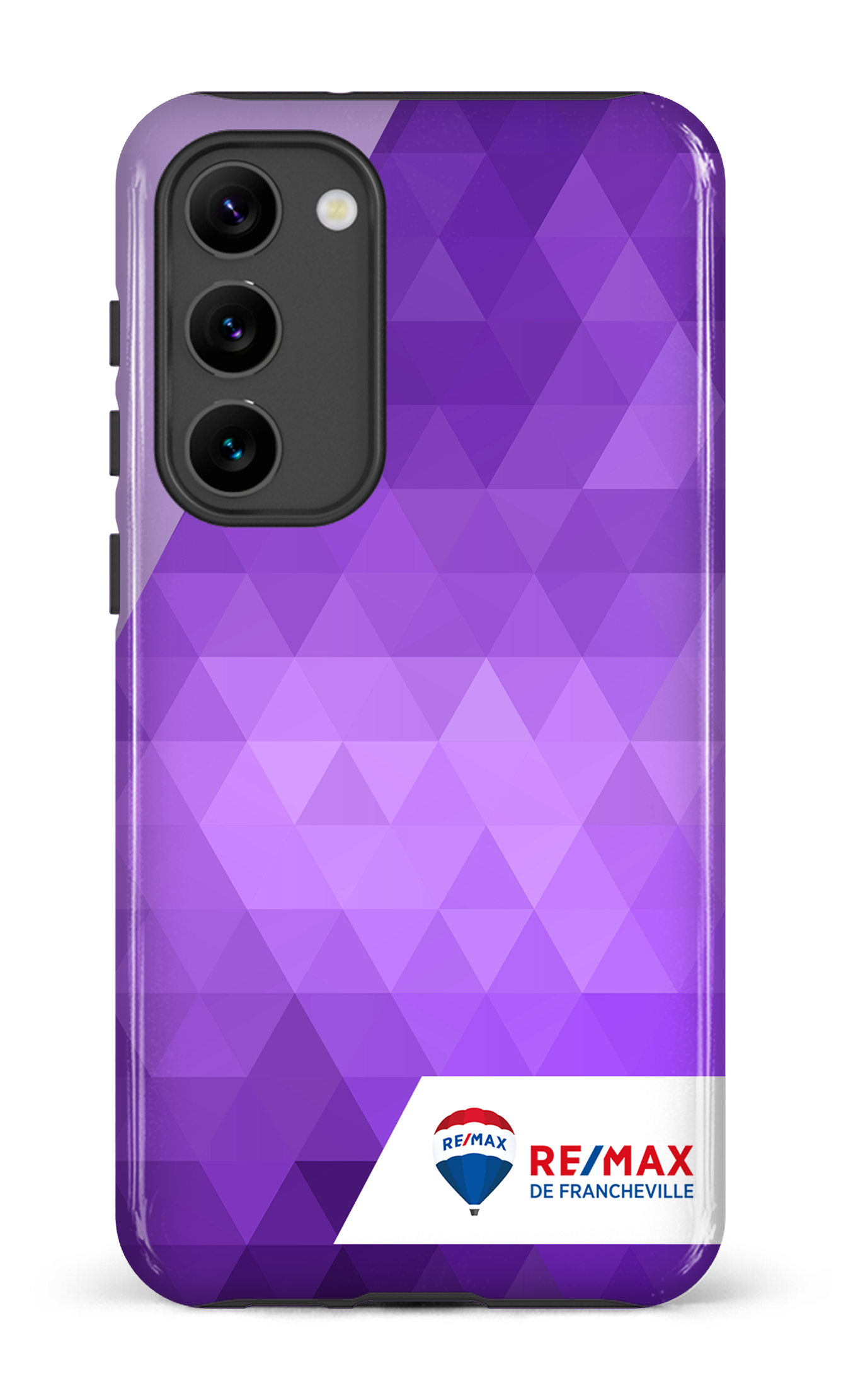 Galaxy S23 Plus Tough Gloss Motif Triangle de Francheville -