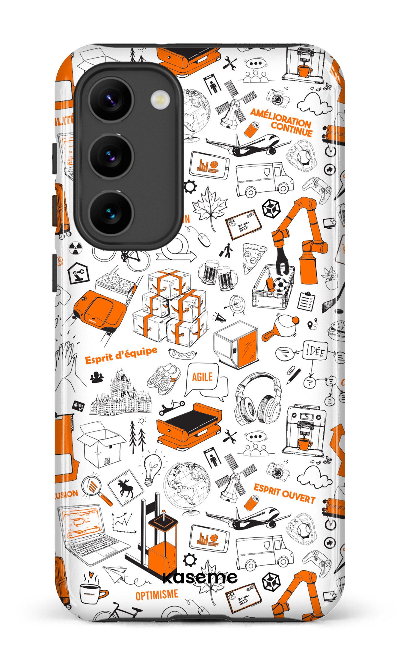 Galaxy S23 Plus Tough Gloss Murale Vanderlande -