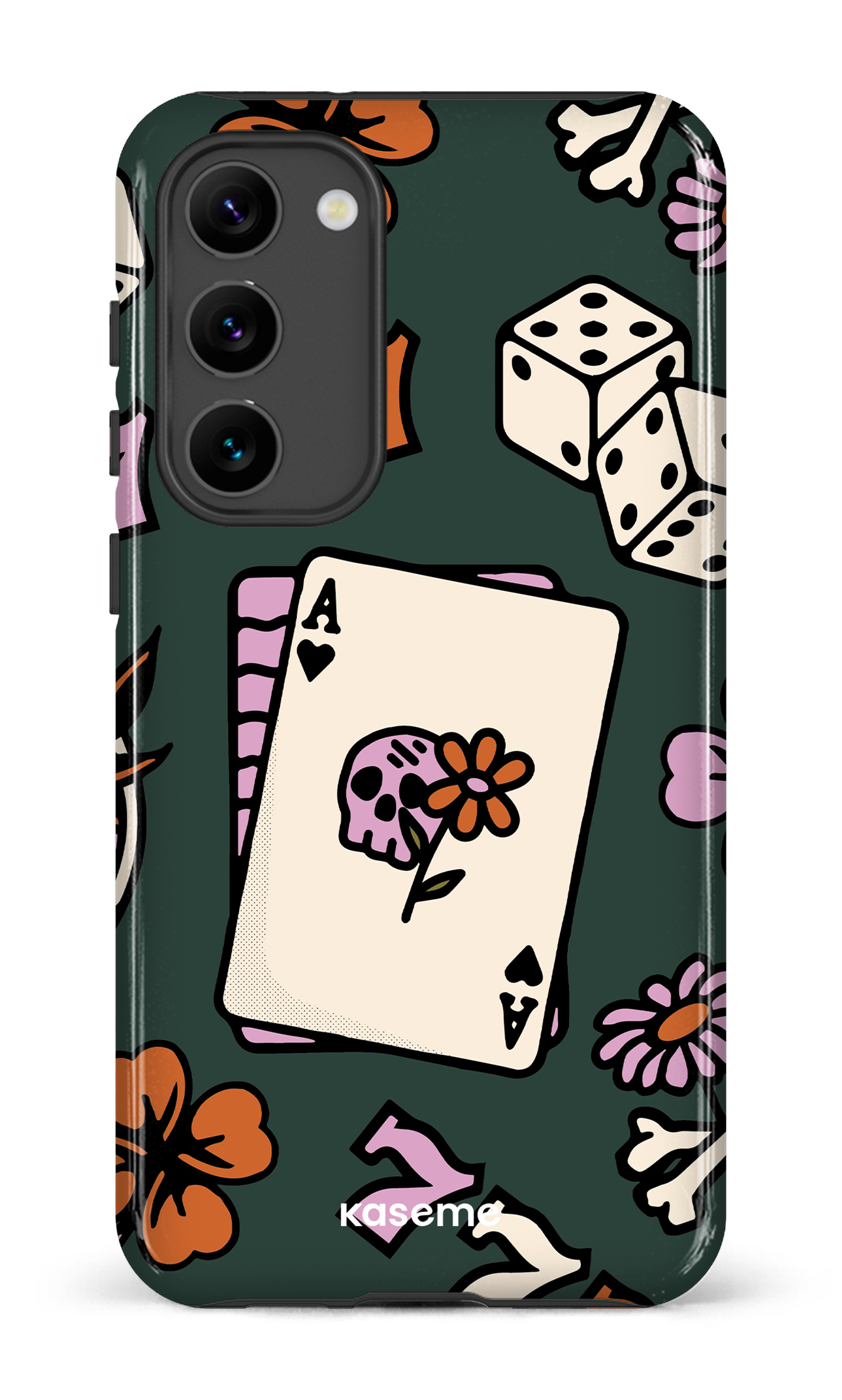 Galaxy S23 Plus Tough Gloss Poker Face -