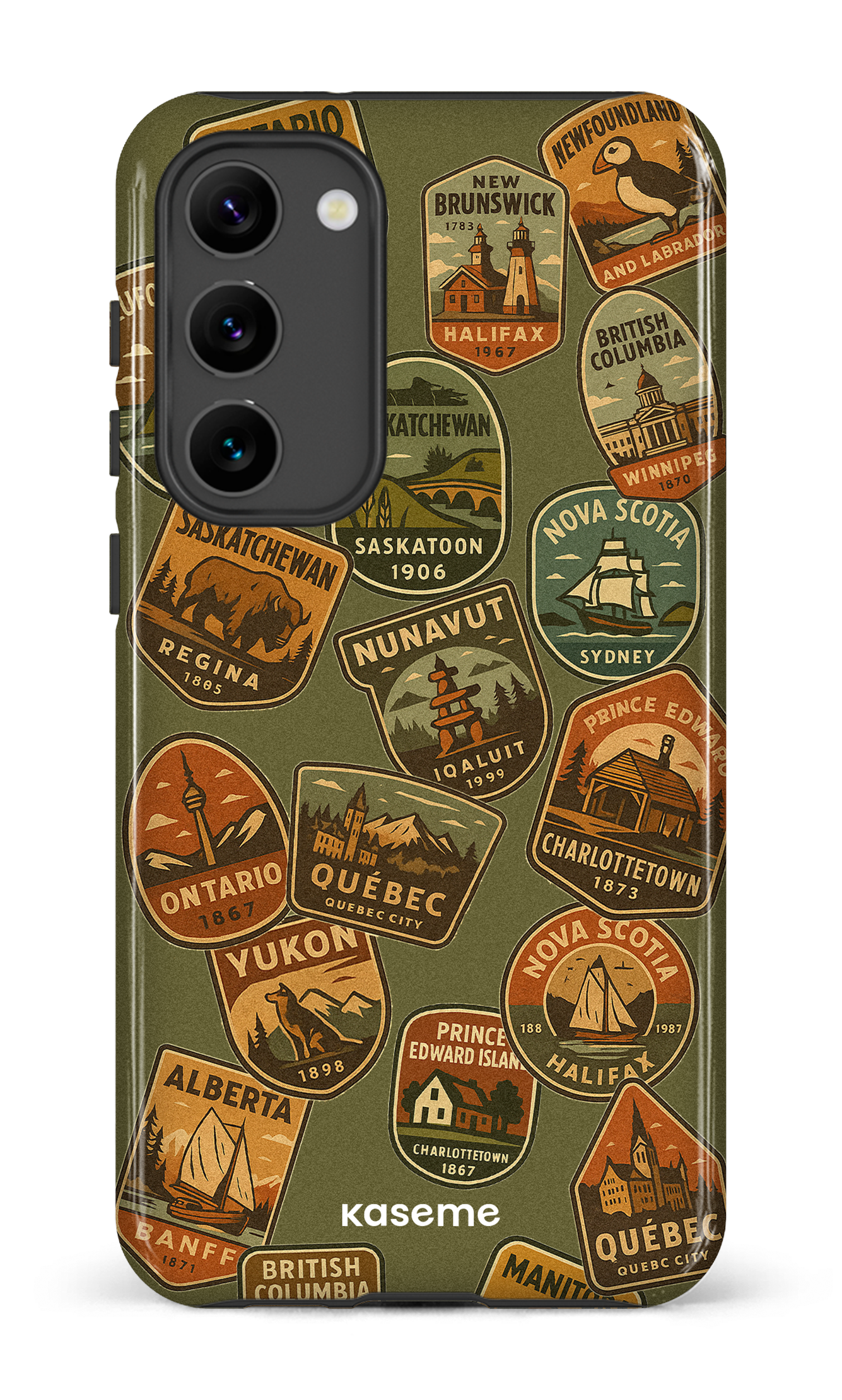 Galaxy S23 Plus Tough Gloss Provinces -