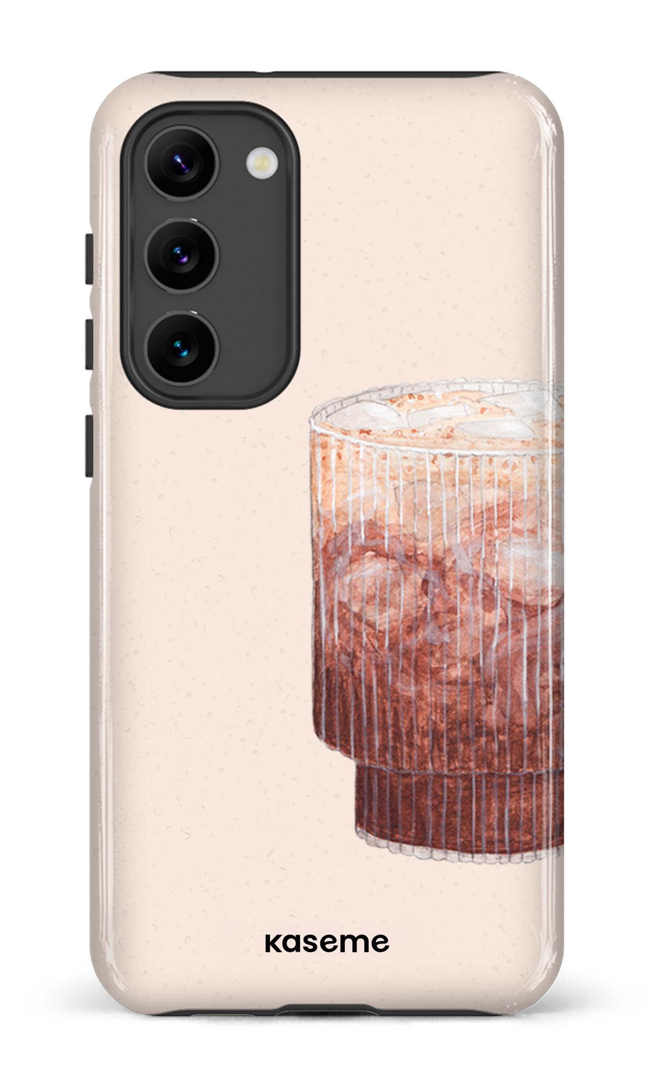Galaxy S23 Plus Tough Gloss Ripple coffee -