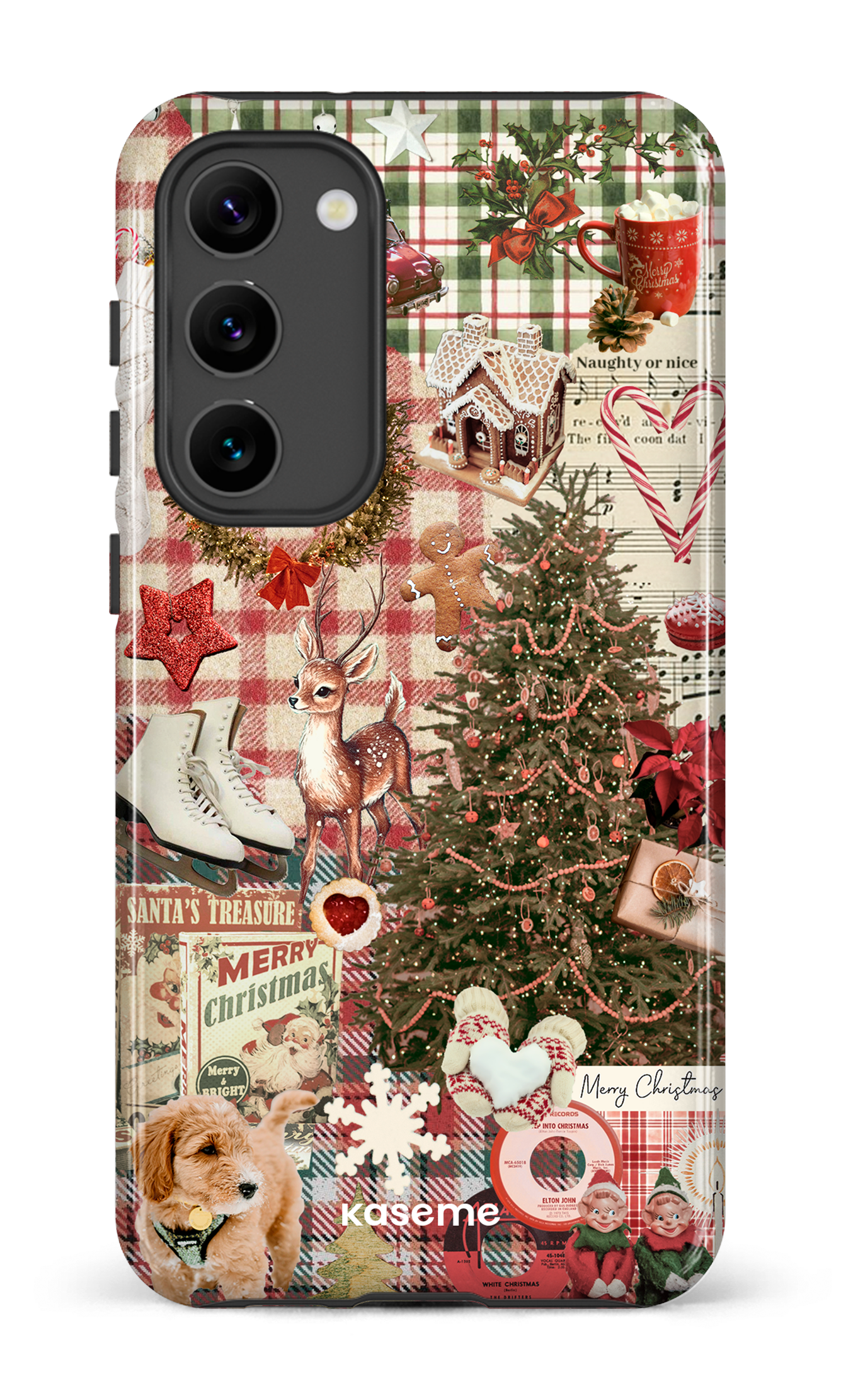 Galaxy S23 Plus Tough Gloss Santa's Treasure -