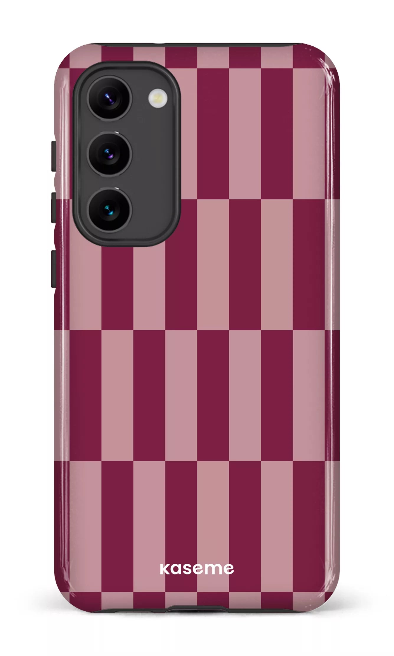 Galaxy S23 Plus Tough Gloss Structured Burgundy -