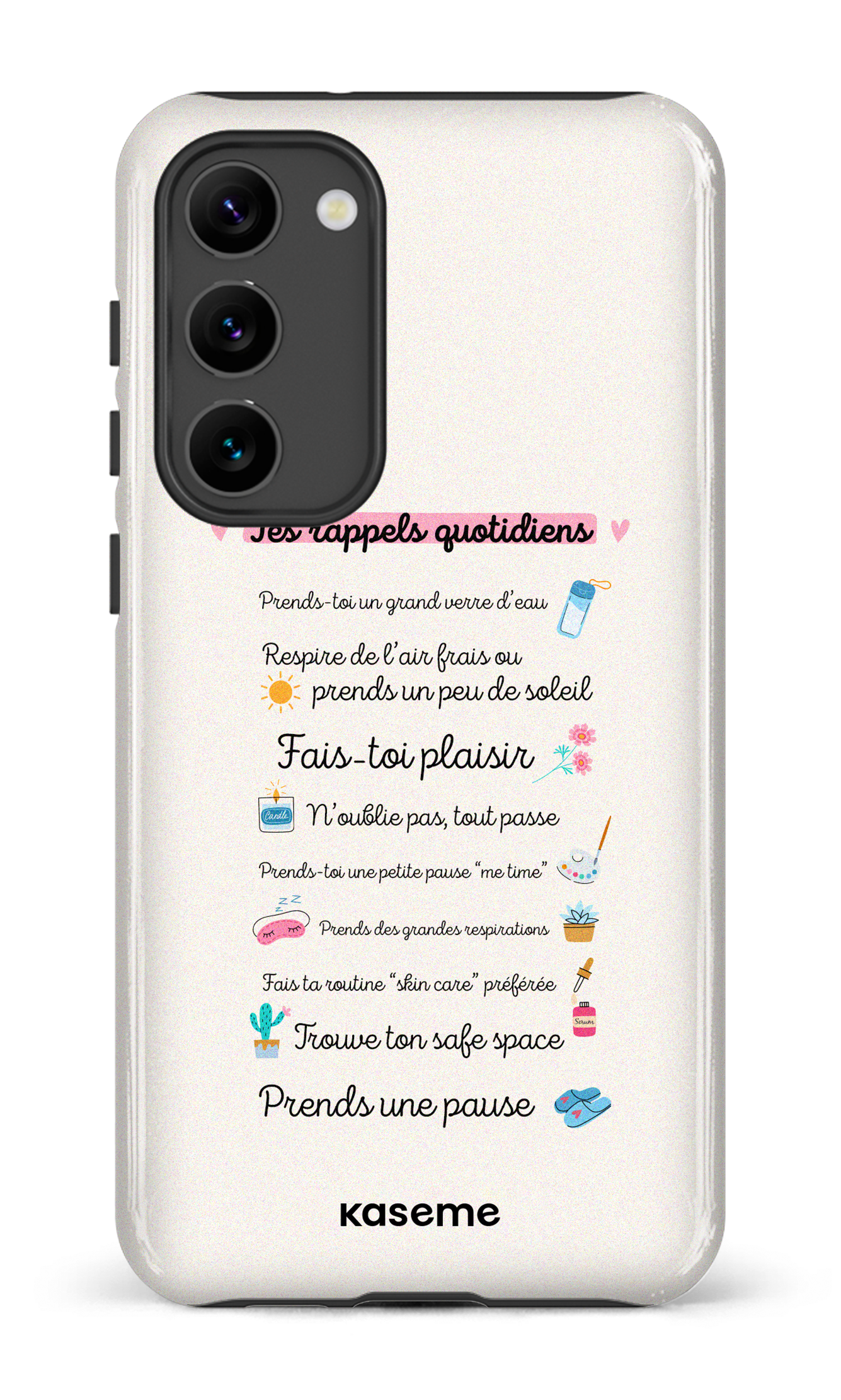 Galaxy S23 Plus Tough Gloss Tes rappels quotidiens -