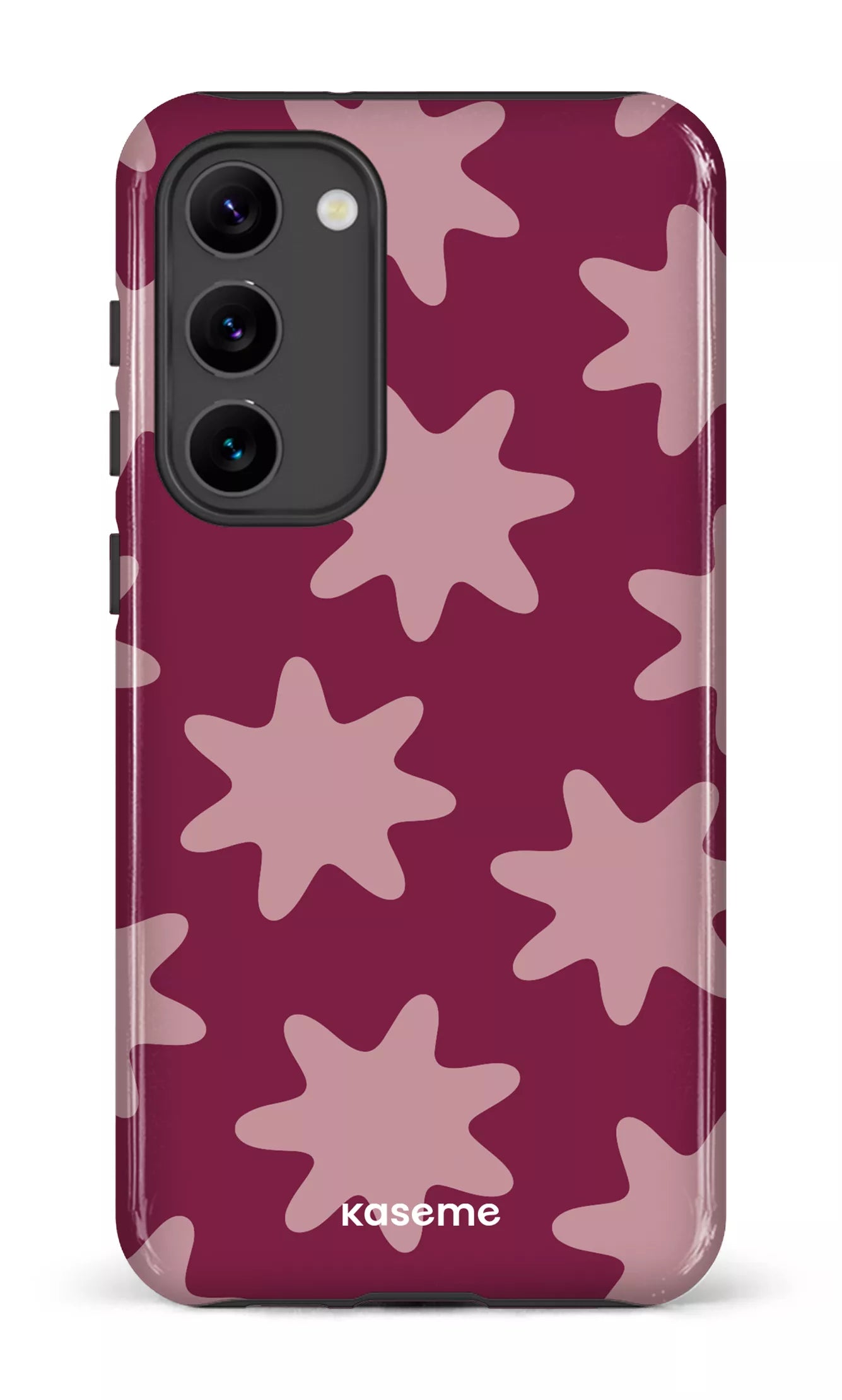 Galaxy S23 Plus Tough Gloss Unframed Burgundy -