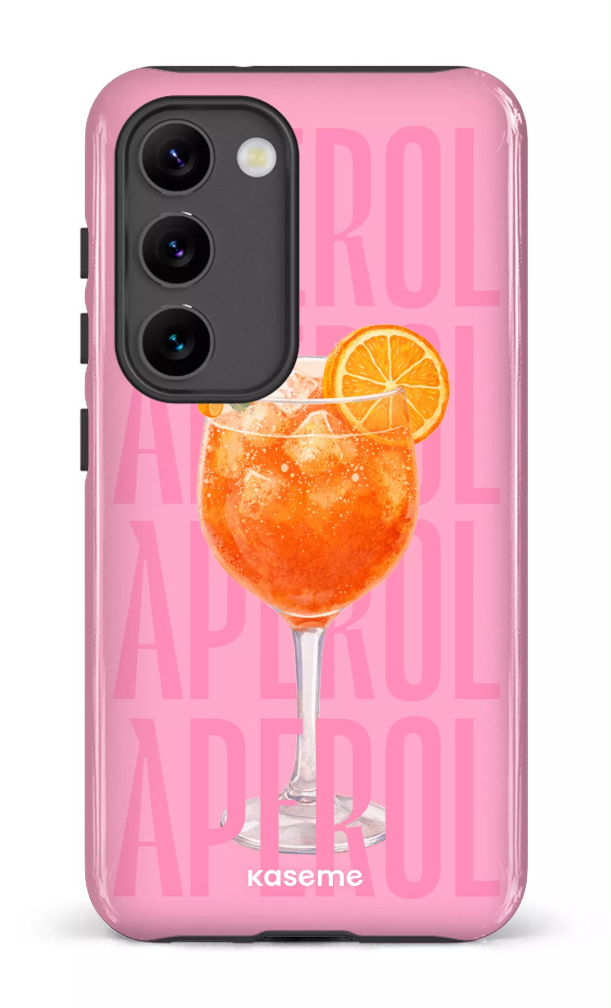 Galaxy S23 Tough Gloss Aperol Sunset Pink -