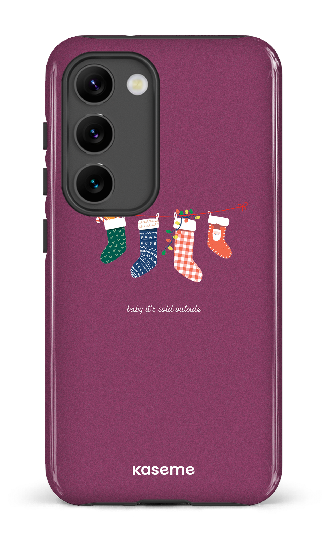 Galaxy S23 Tough Gloss Blessings Purple -