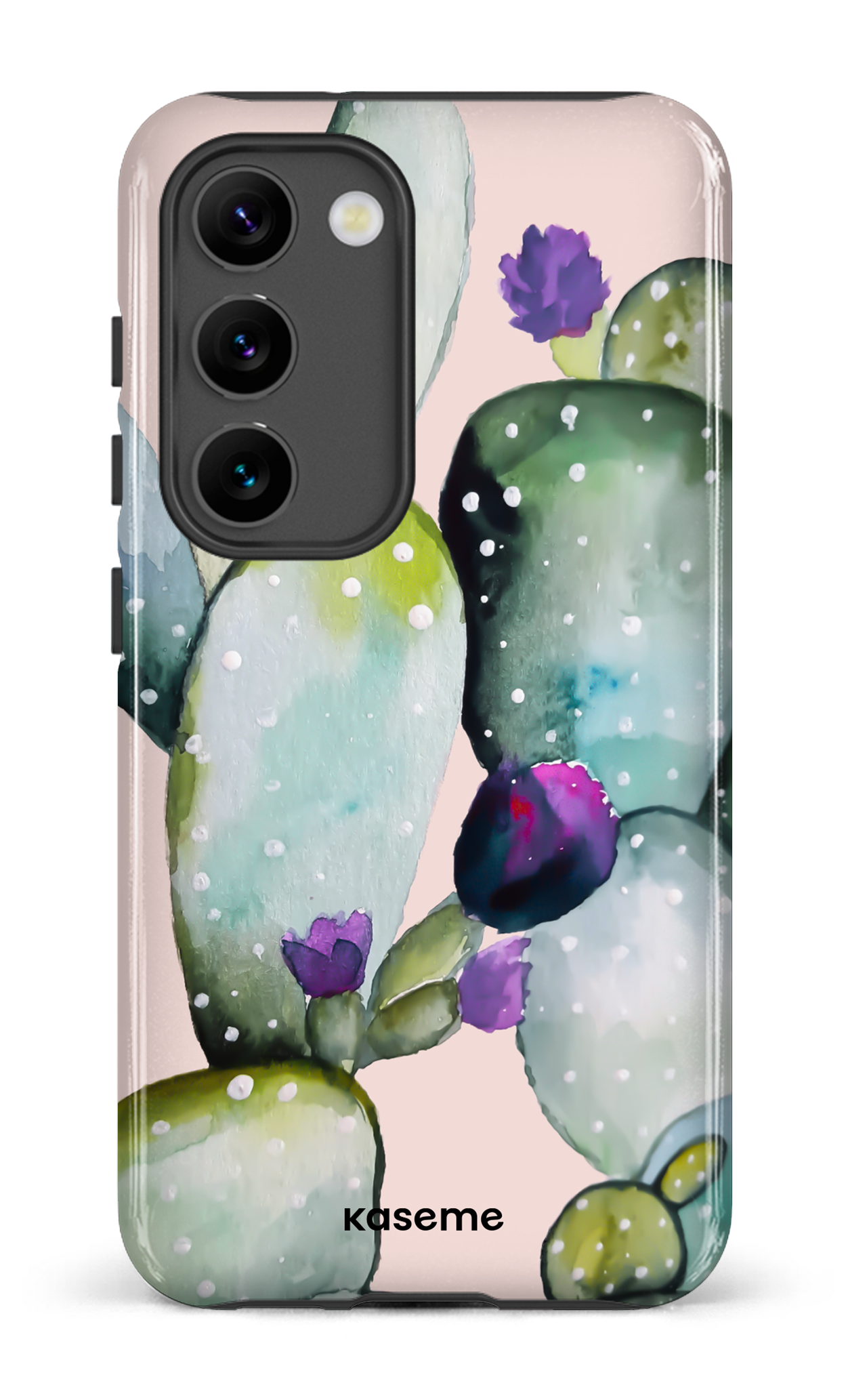 Galaxy S23 Tough Gloss Cactus Flower -