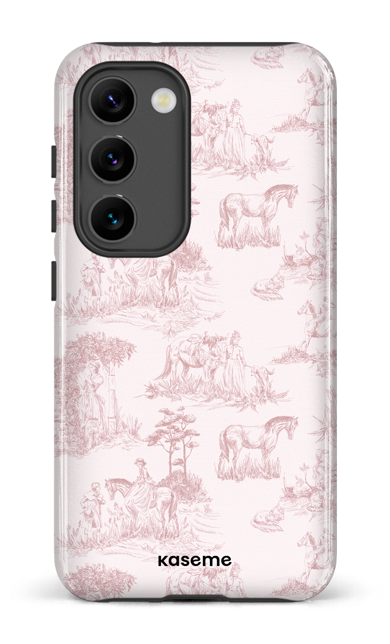 Galaxy S23 Tough Gloss Charmingly Pink -