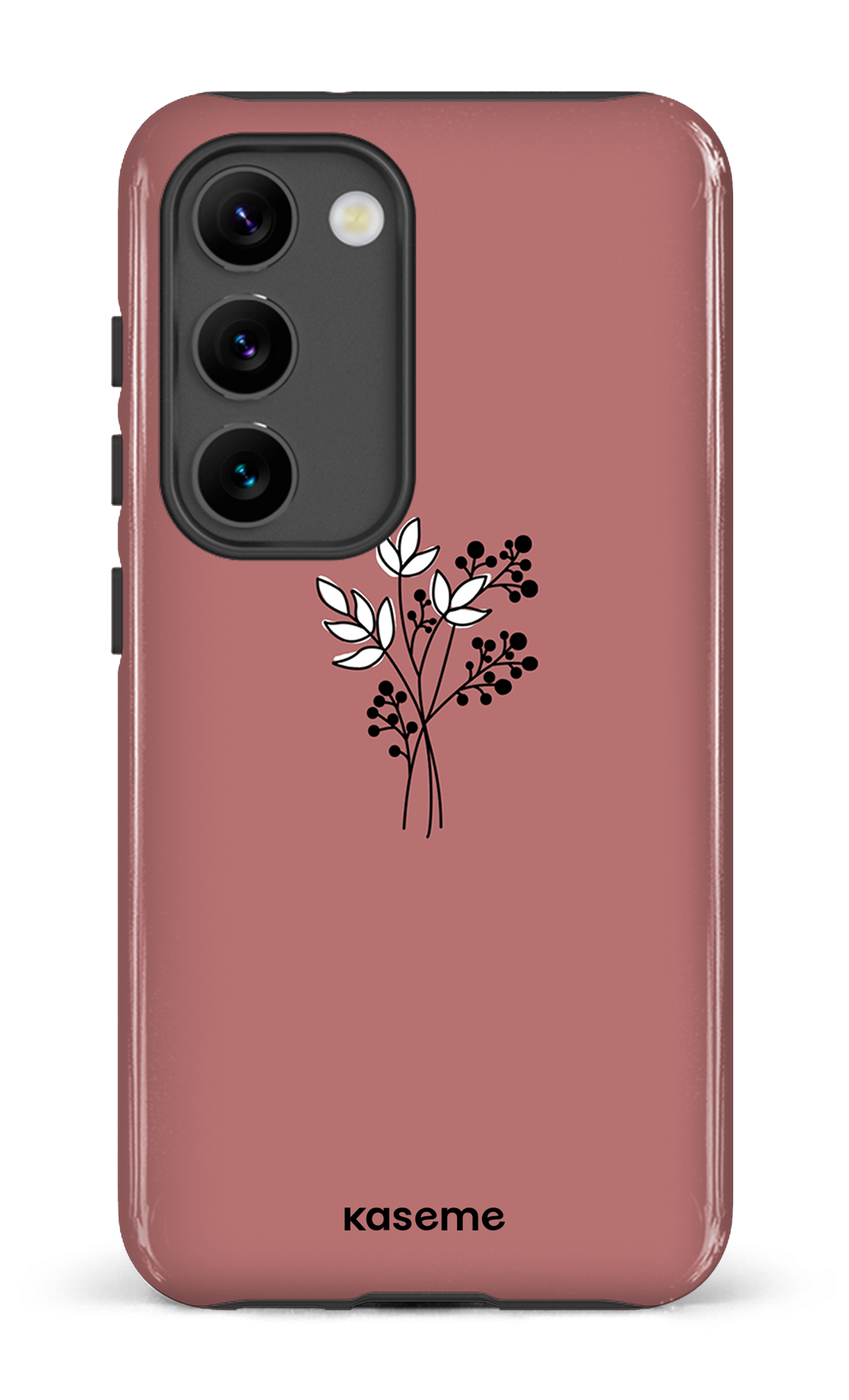 Galaxy S23 Tough Gloss Cinnamon red -