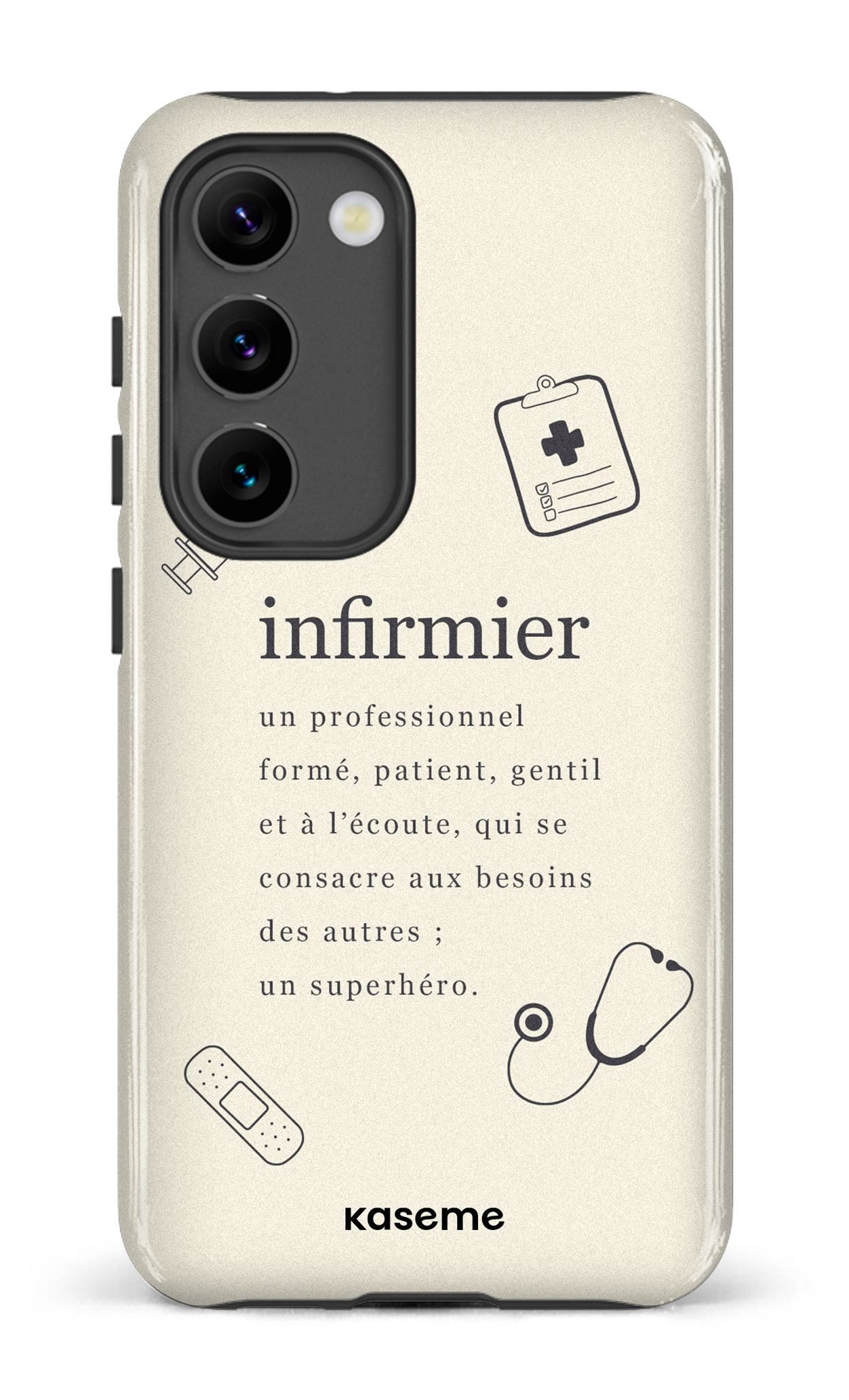 Galaxy S23 Tough Gloss De Tout Coeur -
