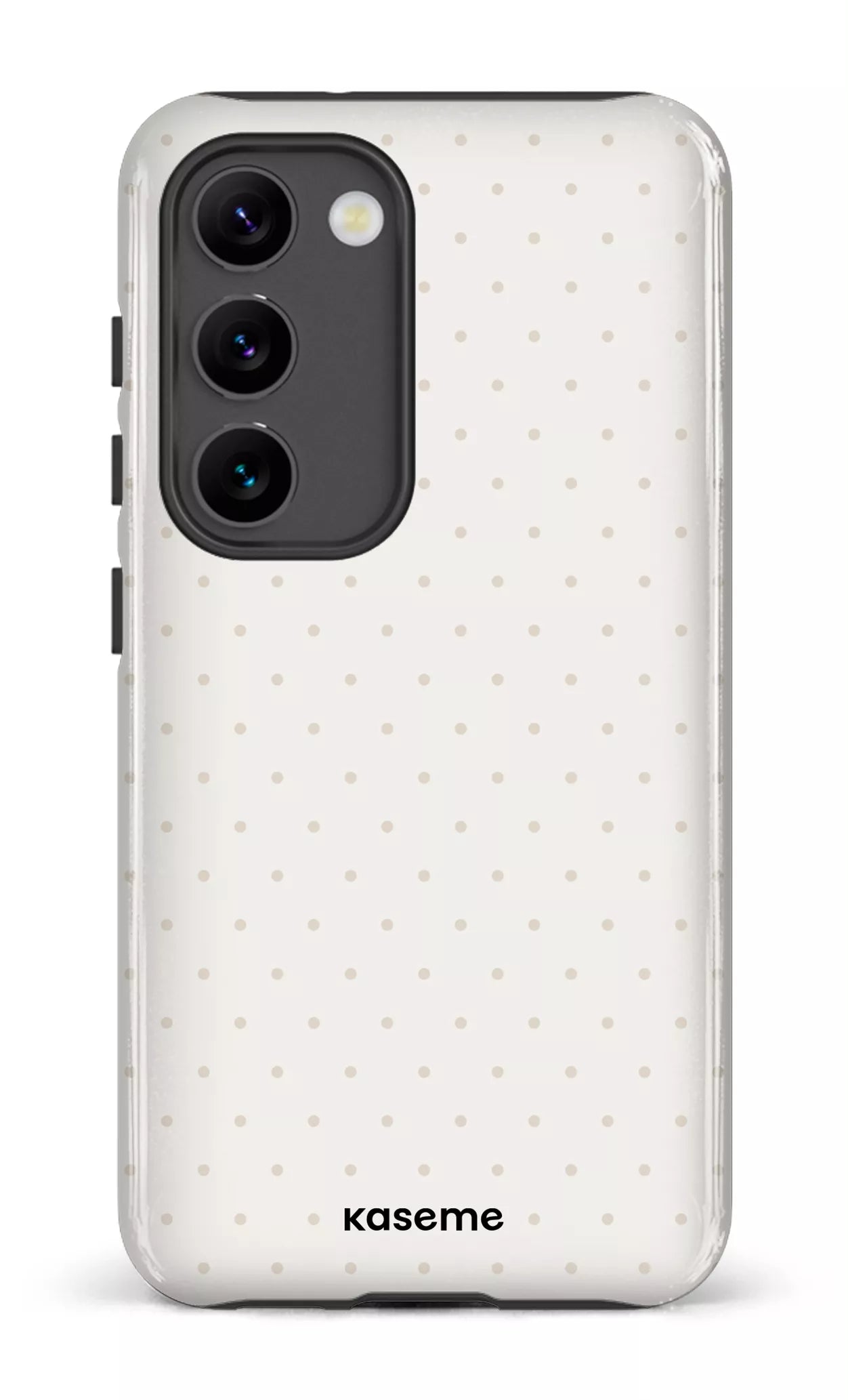 Galaxy S23 Tough Gloss Ditsy White -