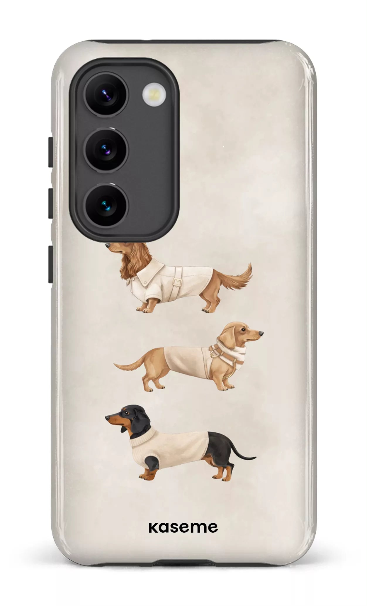 Galaxy S23 Tough Gloss Doxies Club Beige -