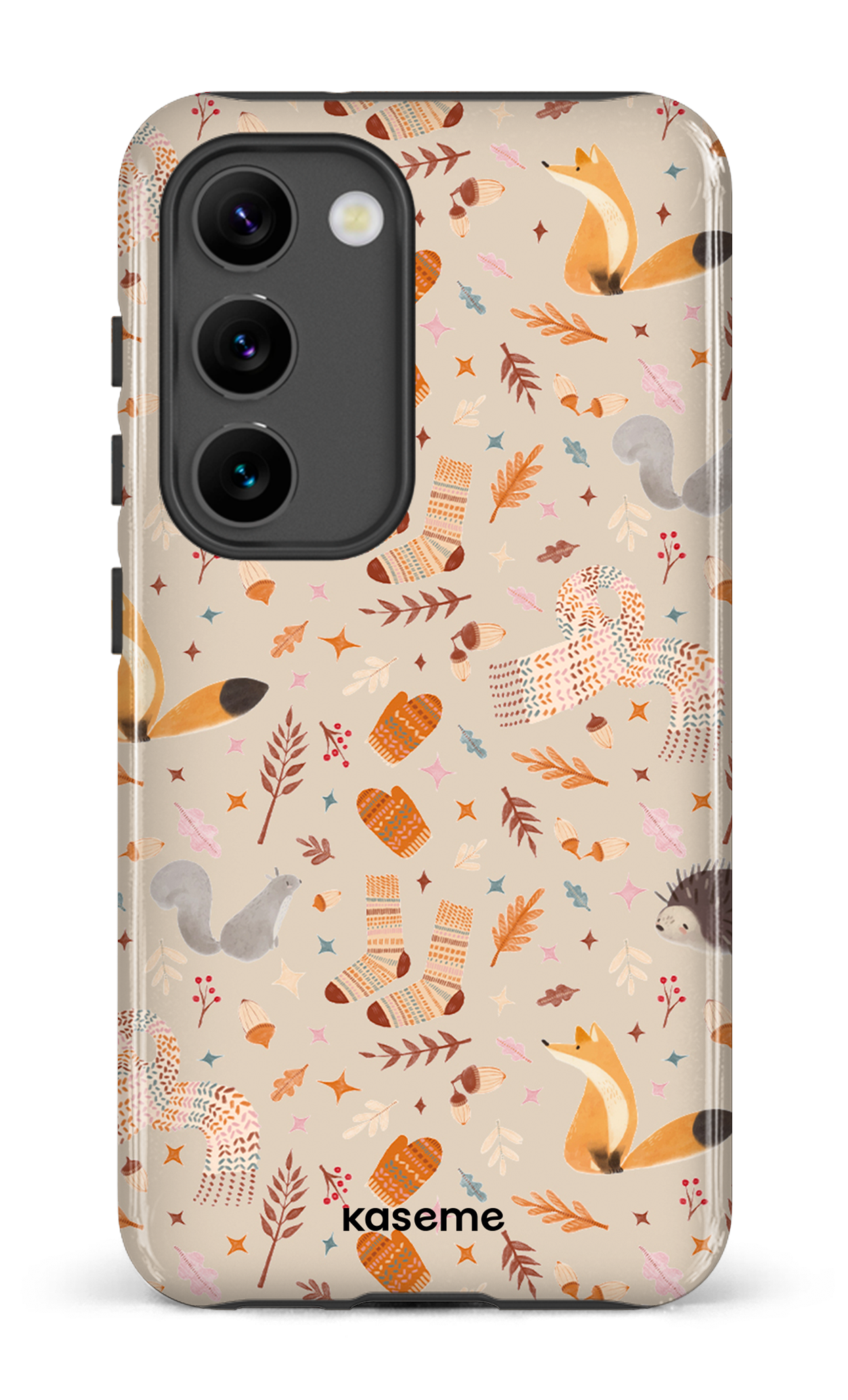 Galaxy S23 Tough Gloss Foggy beige -