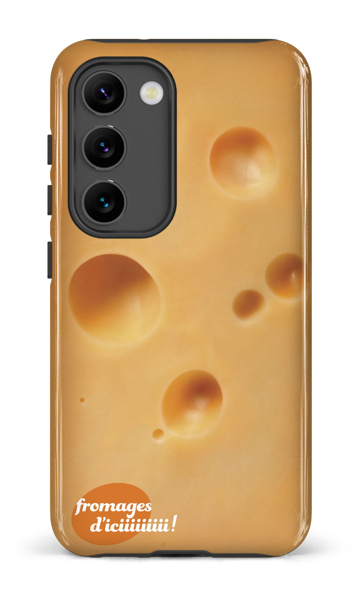 Galaxy S23 Tough Gloss Fromage Suisse Logo -