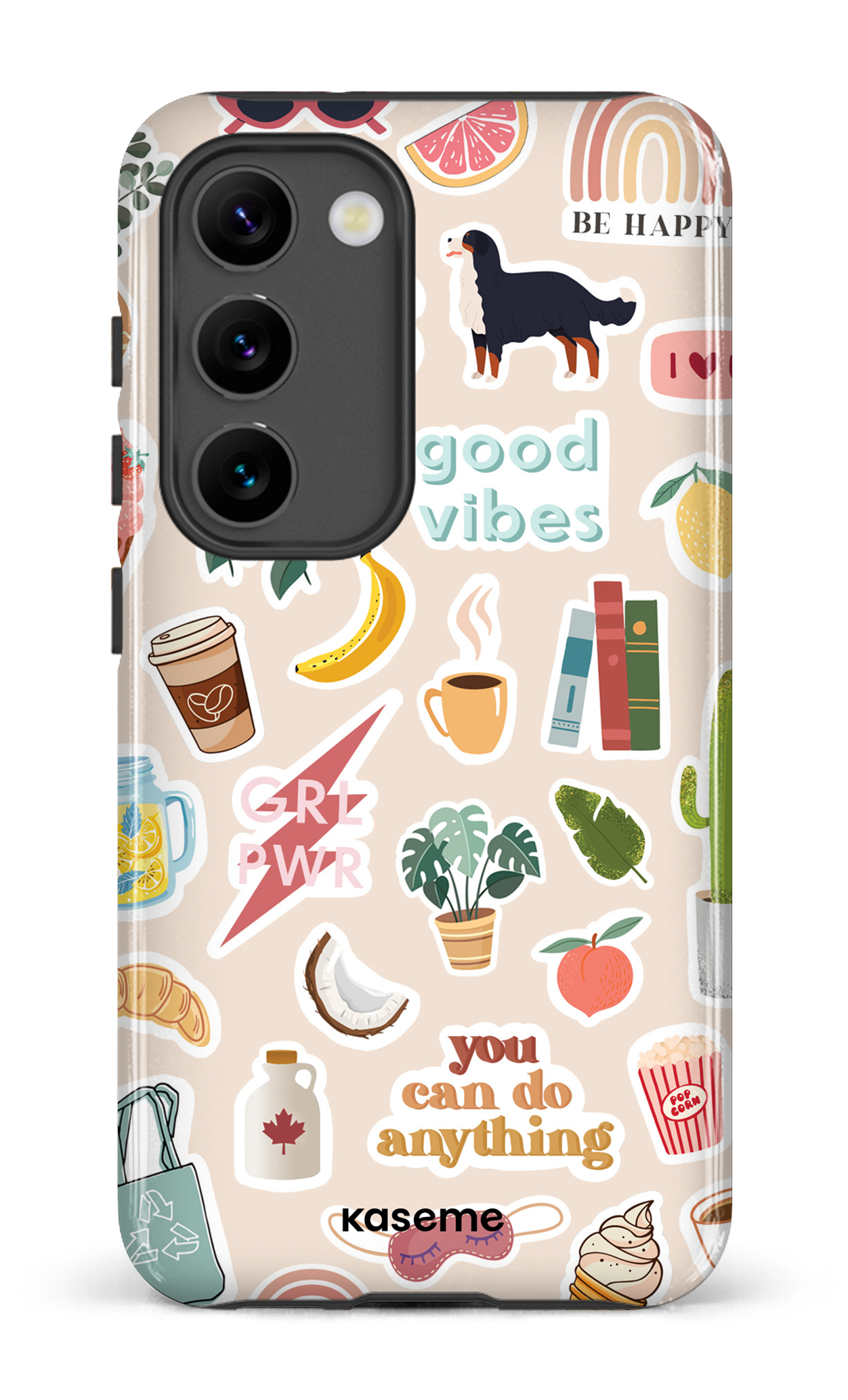 Galaxy S23 Tough Gloss Good vibes -