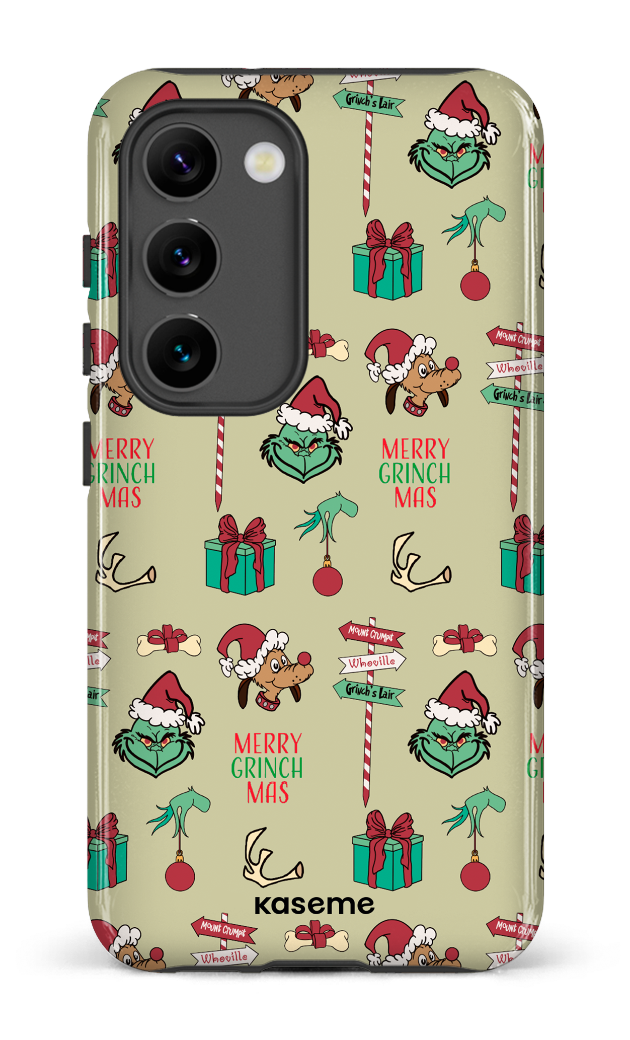 Galaxy S23 Tough Gloss Grinchmas -
