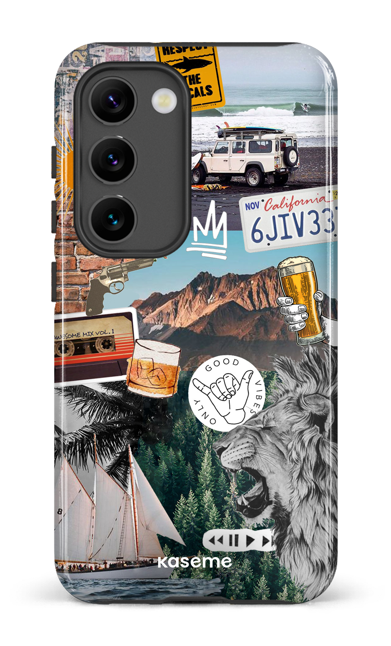Galaxy S23 Tough Gloss Groovy -
