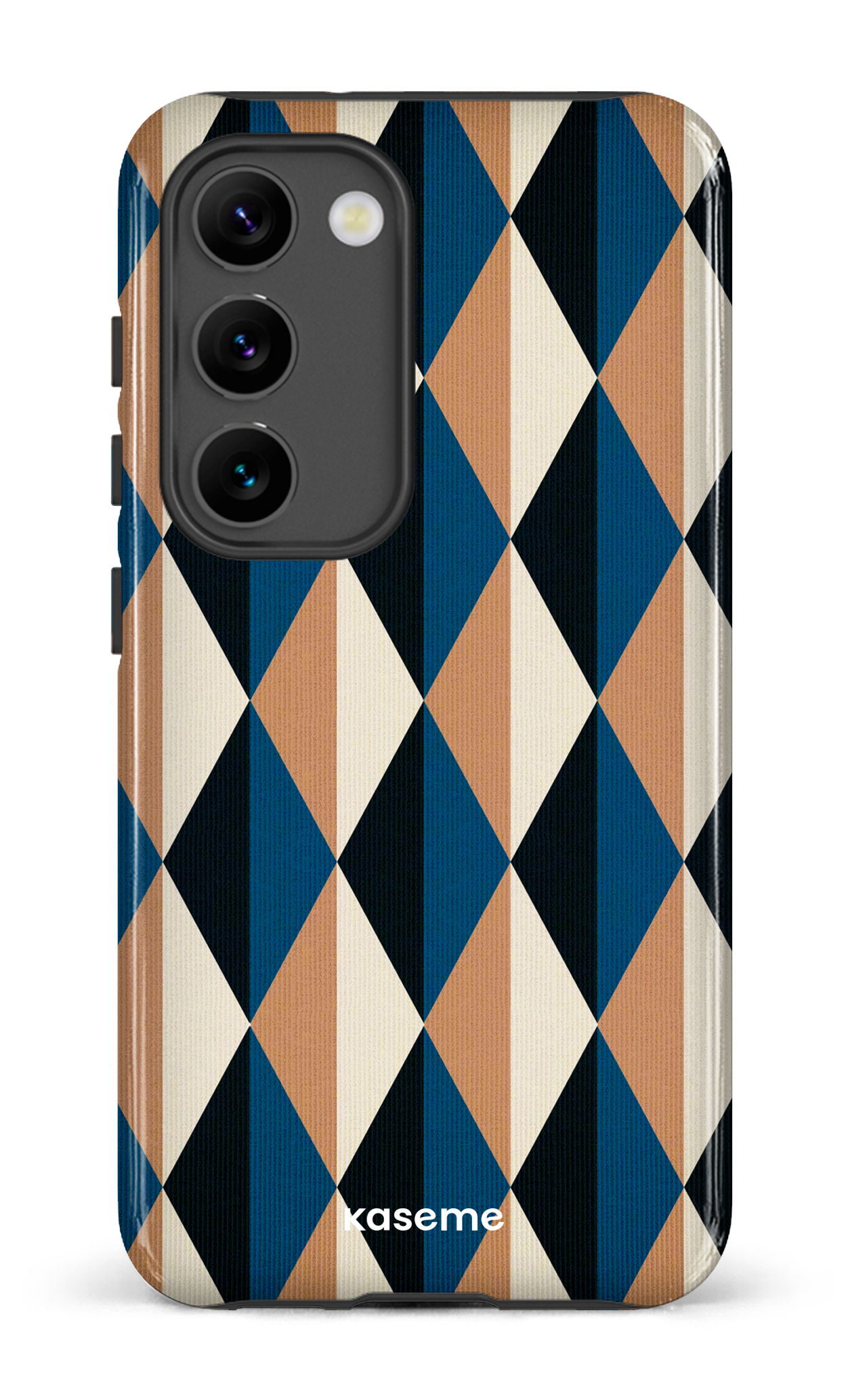 Galaxy S23 Tough Gloss Harlequin Blue -