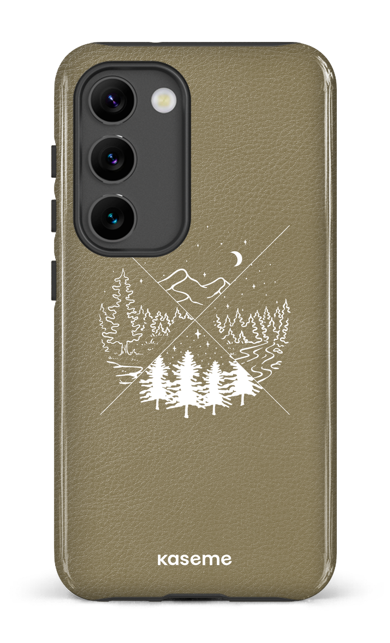 Galaxy S23 Tough Gloss Hike Green -