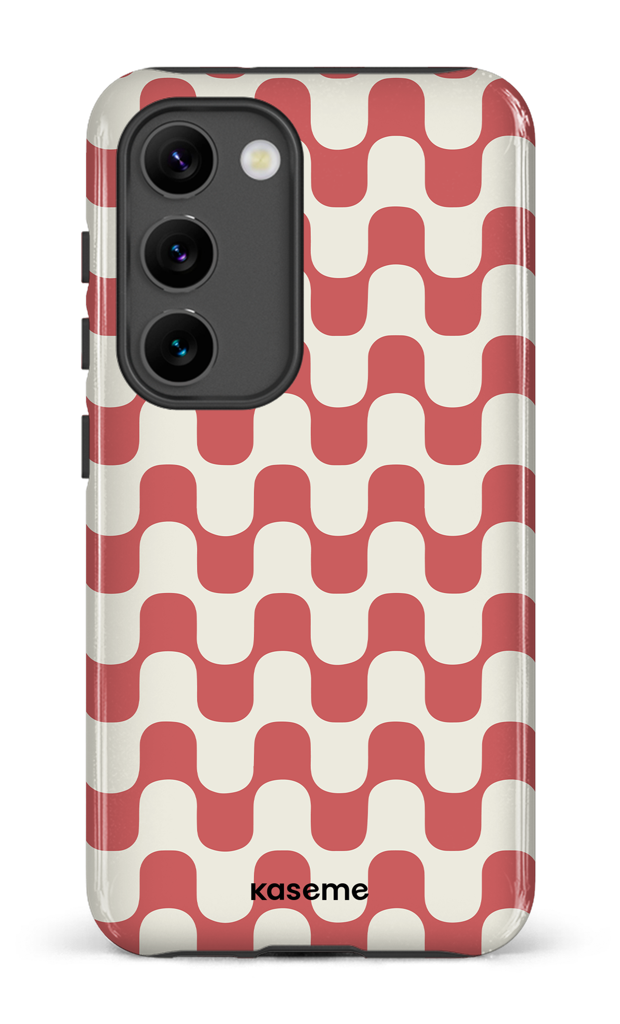 Galaxy S23 Tough Gloss Hippy Red -