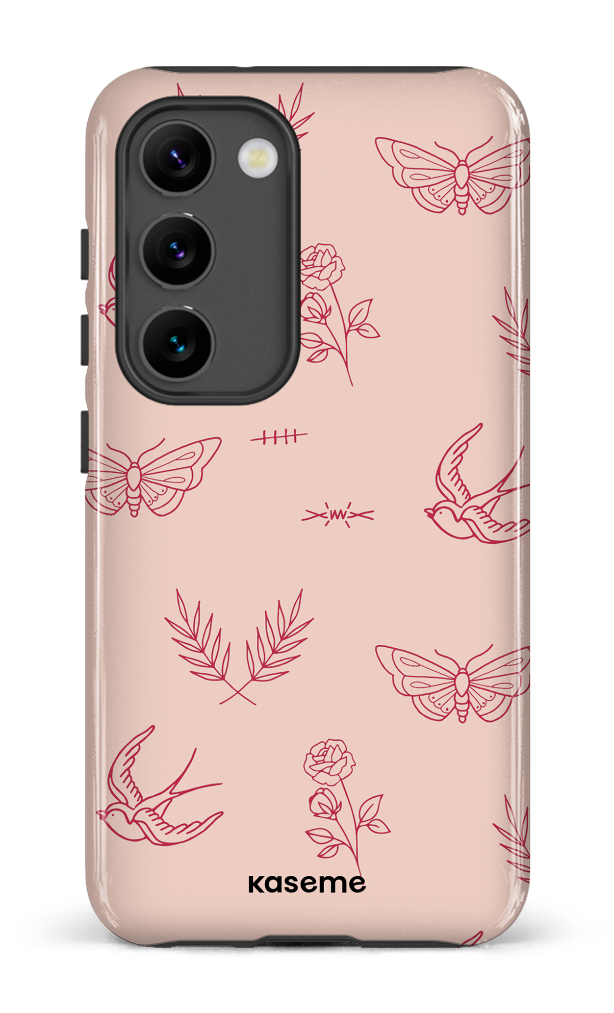 Galaxy S23 Tough Gloss Ink magenta -