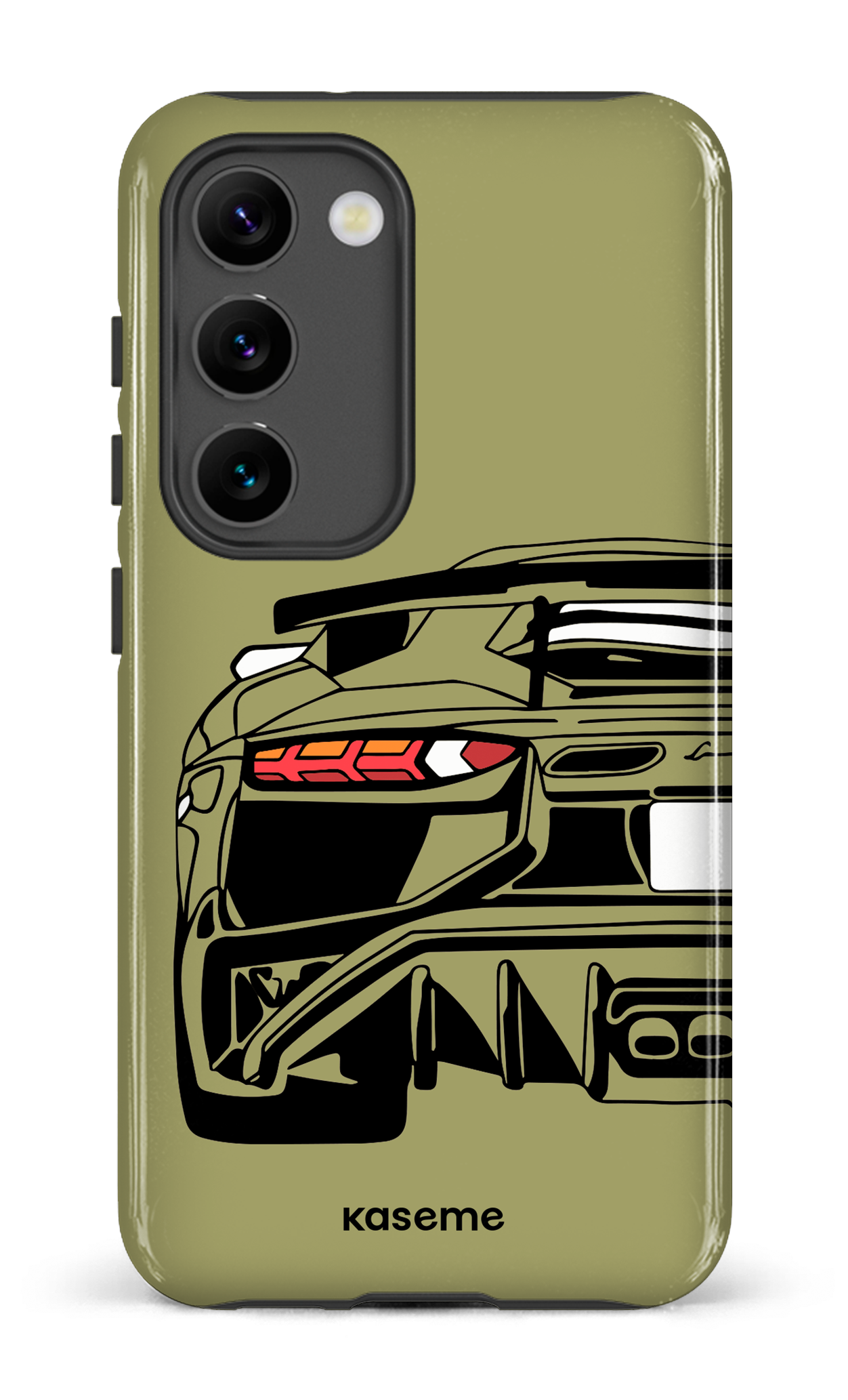 Galaxy S23 Tough Gloss Lambo Green -