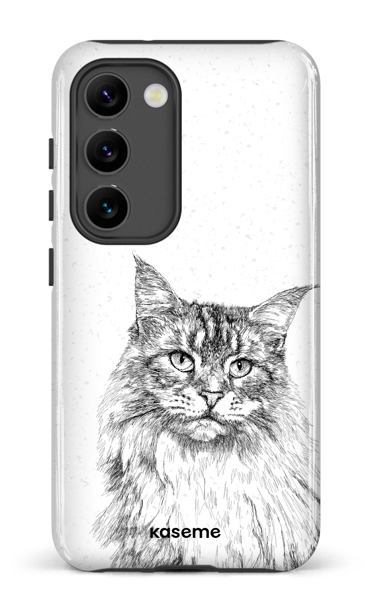 Galaxy S23 Tough Gloss Maine Coon -