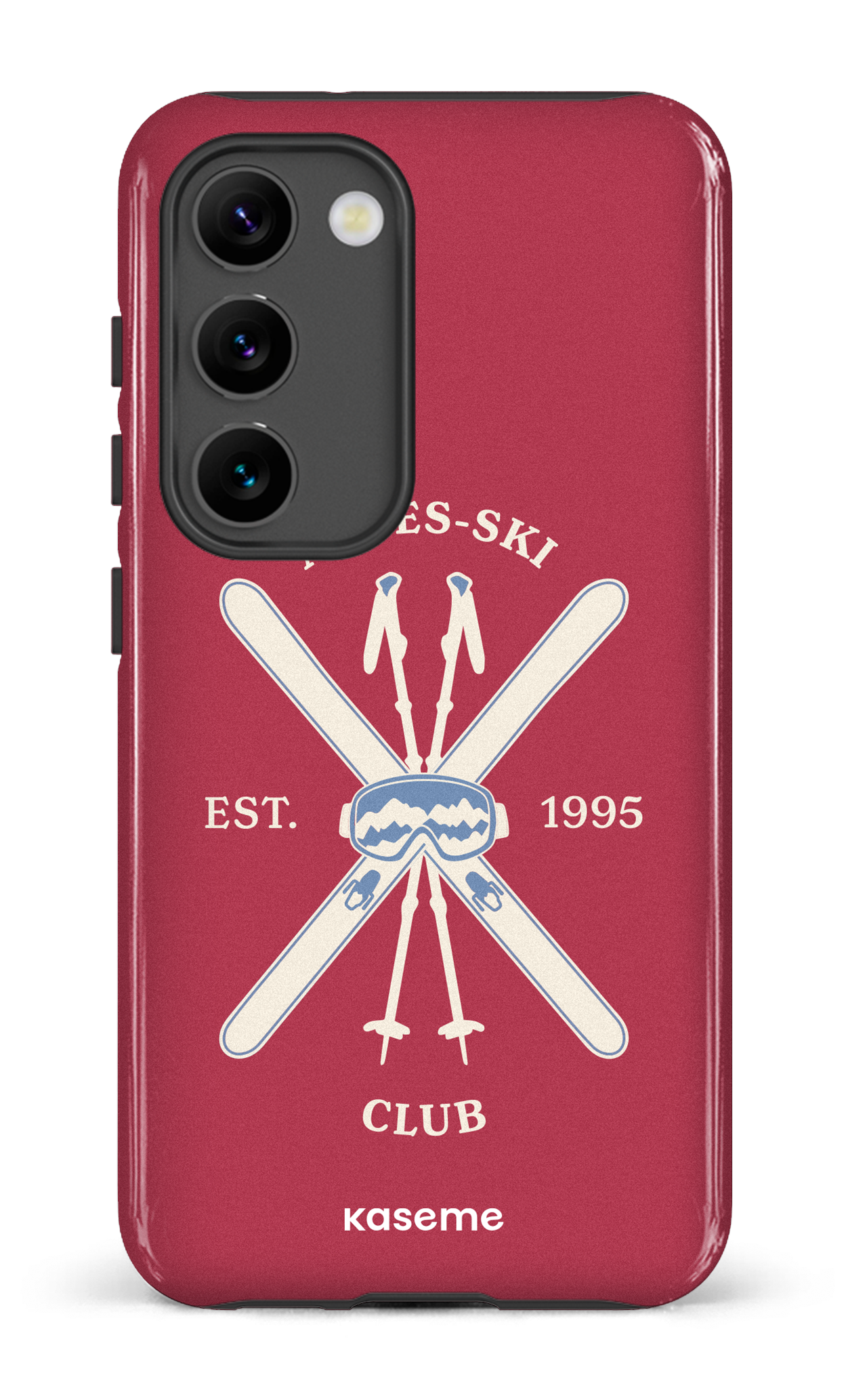 Galaxy S23 Tough Gloss Off-Track Red -