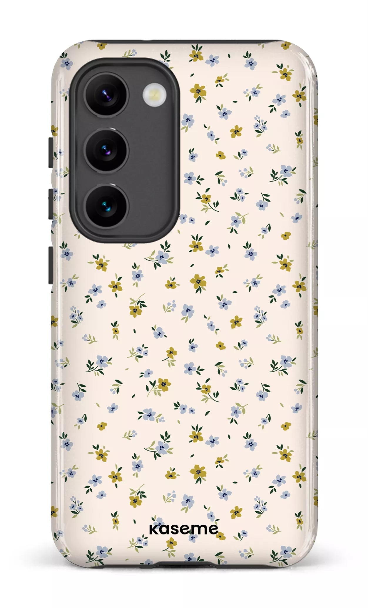 Galaxy S23 Tough Gloss Porcelain Blossom Blue -