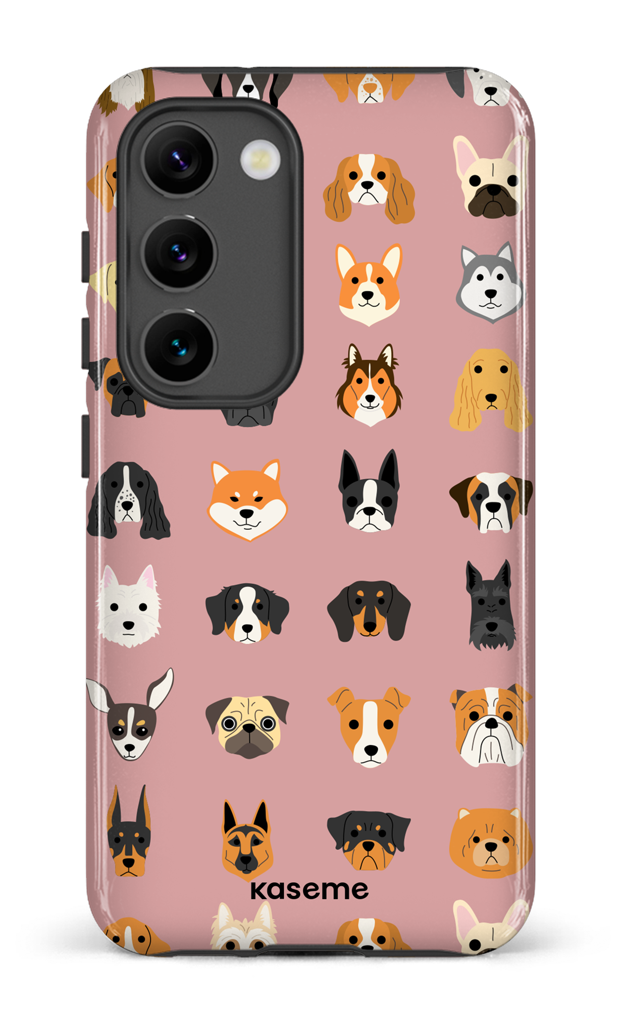 Galaxy S23 Tough Gloss Pup pink -