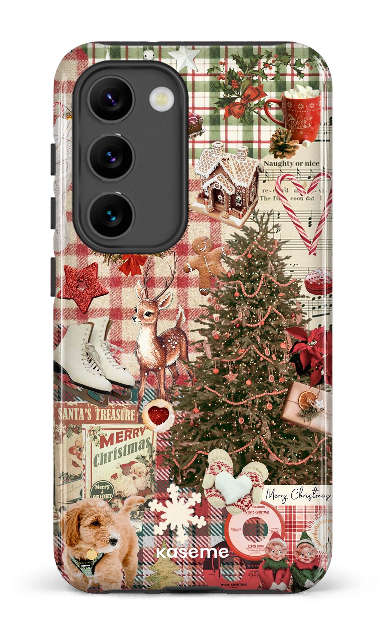 Galaxy S23 Tough Gloss Santa's Treasure -