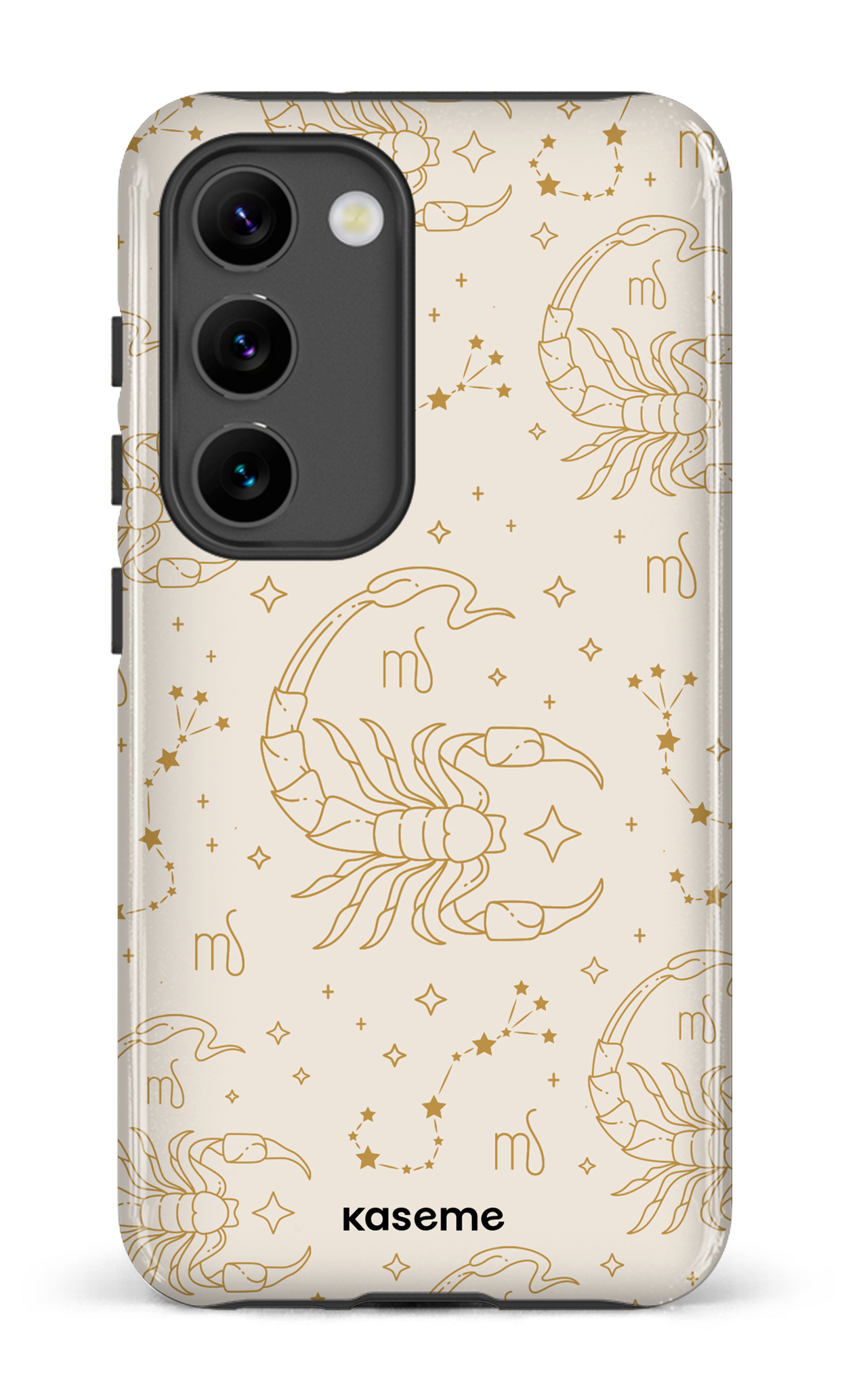 Galaxy S23 Tough Gloss Scorpio beige -