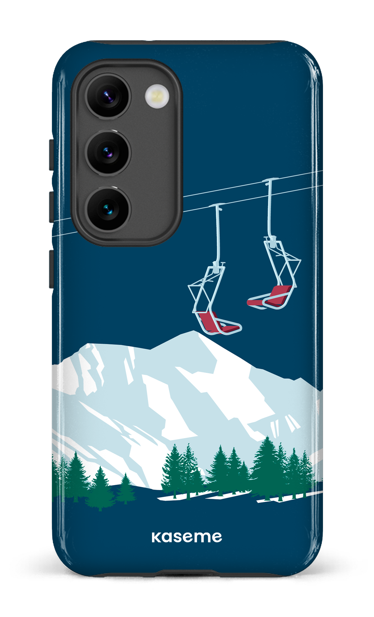 Galaxy S23 Tough Gloss Ski Lift Blue -
