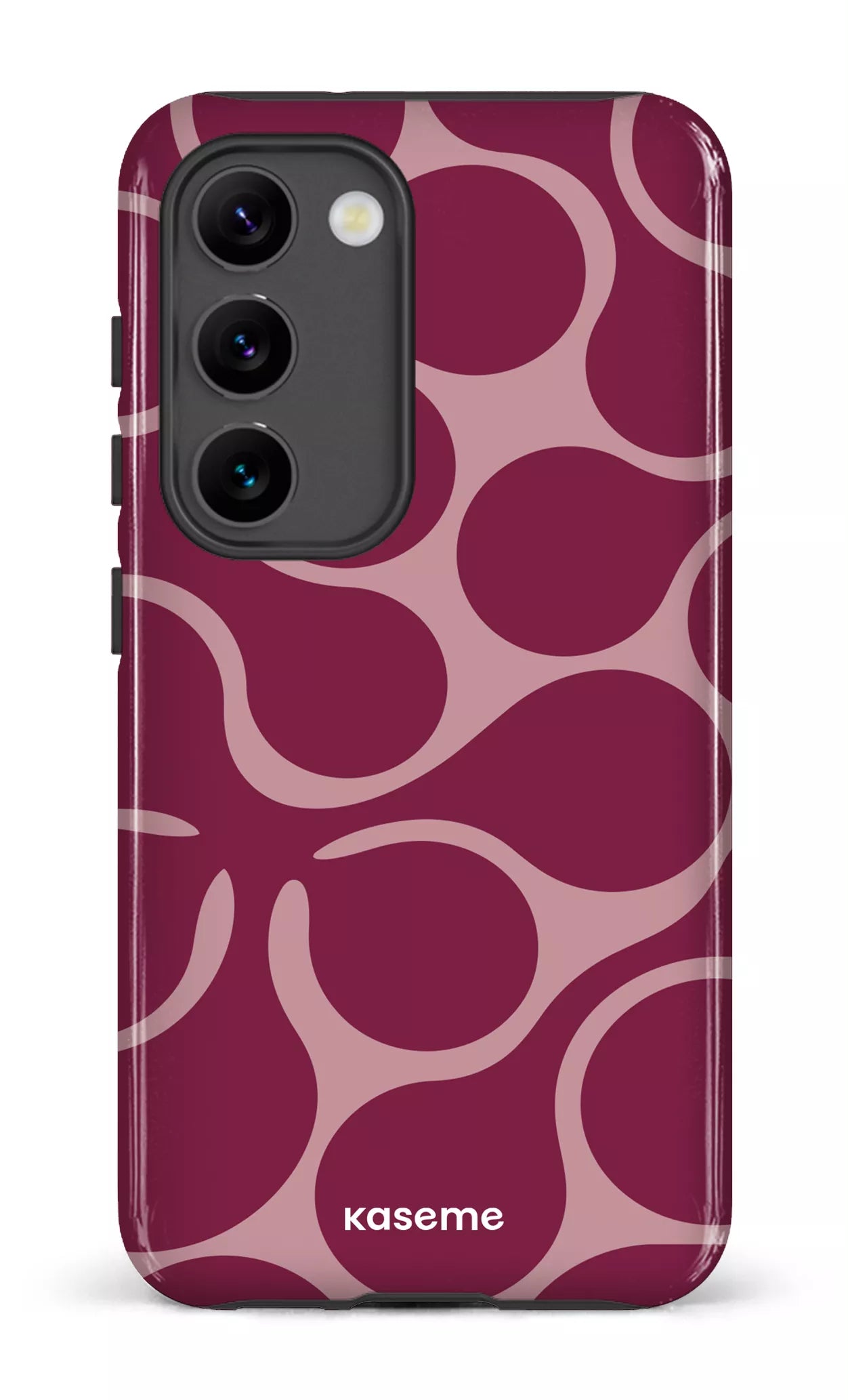 Galaxy S23 Tough Gloss Unscripted Burgundy -