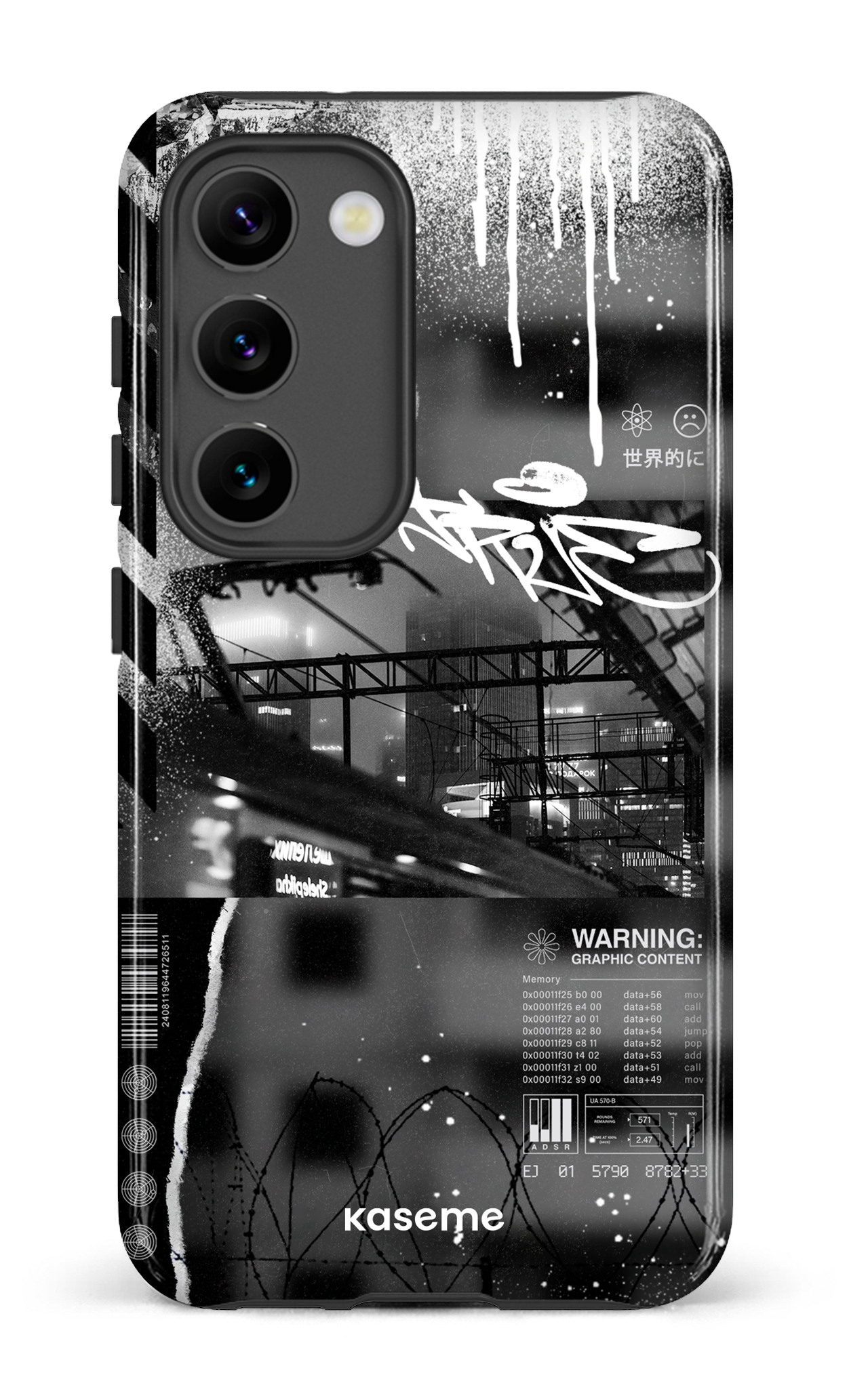 Galaxy S23 Tough Gloss Warning -
