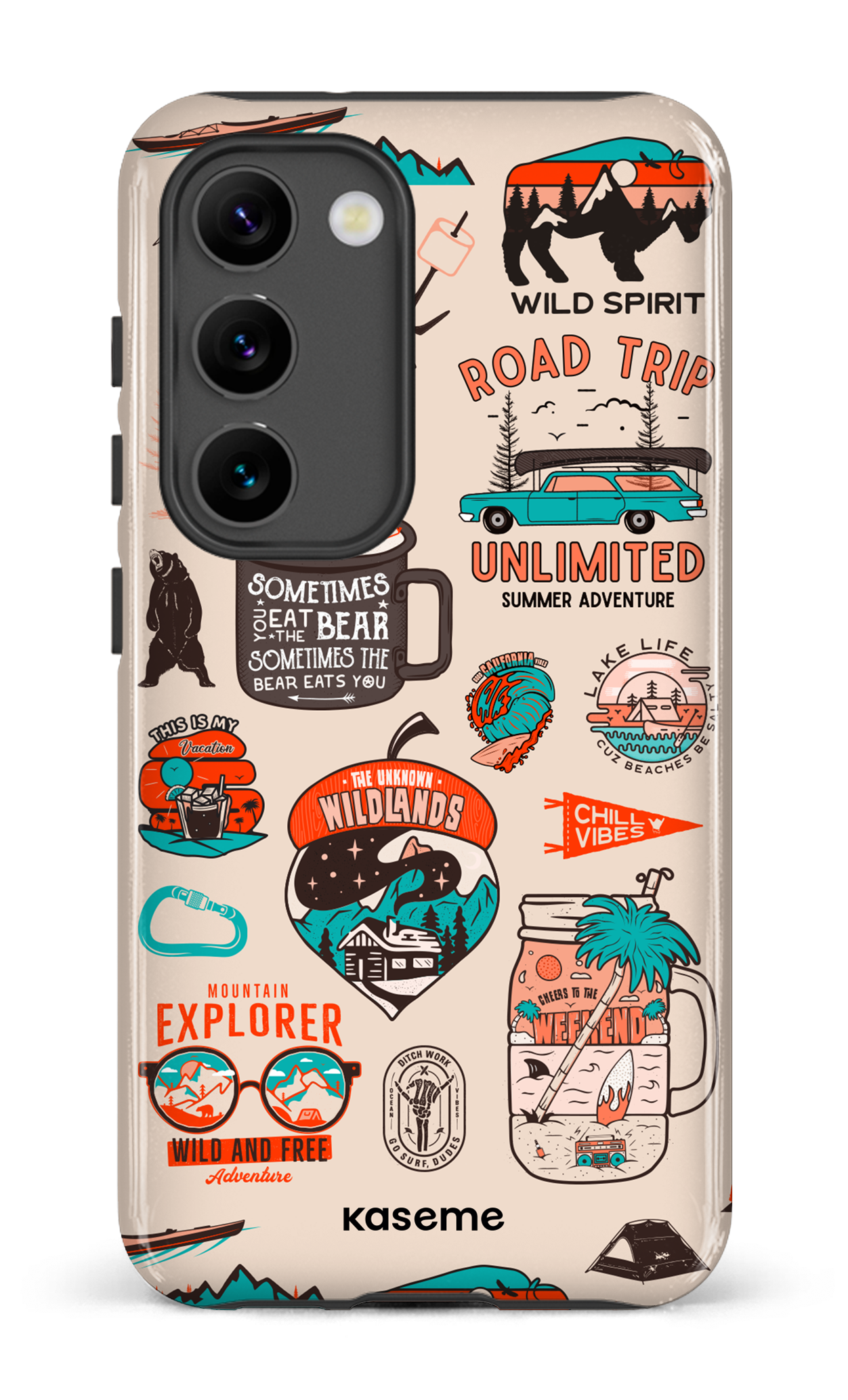 Galaxy S23 Tough Gloss Wildlands -