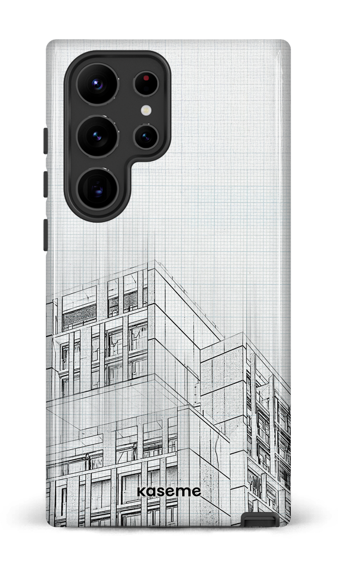 Galaxy S23 Ultra Tough Gloss Blueprint -