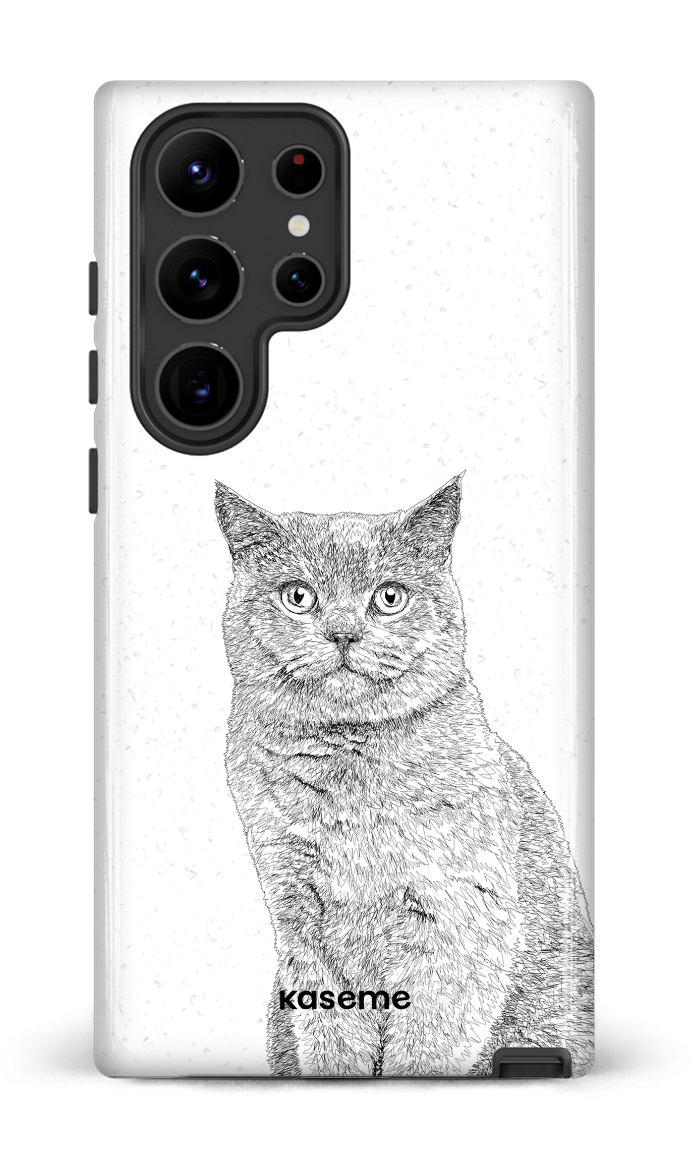 Galaxy S23 Ultra Tough Gloss British Short Hair -