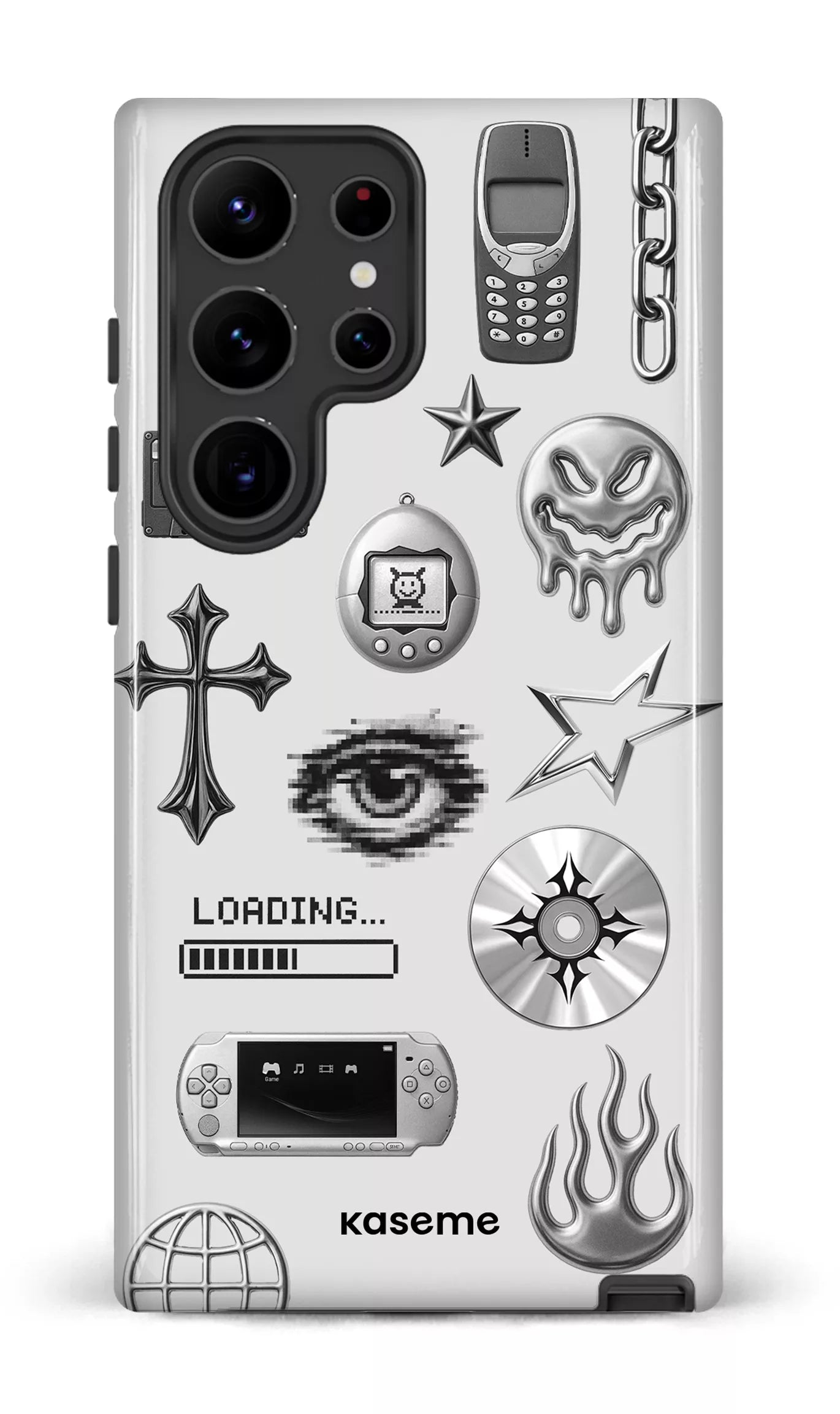 Galaxy S23 Ultra Tough Gloss Chrome -