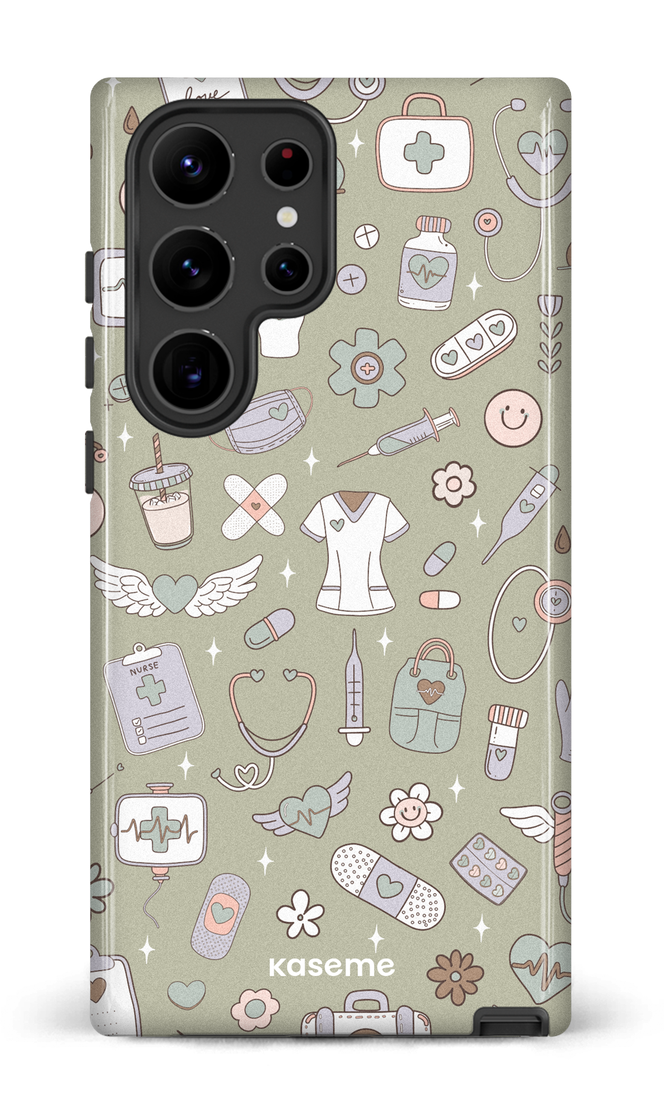 Galaxy S23 Ultra Tough Gloss Code Green -