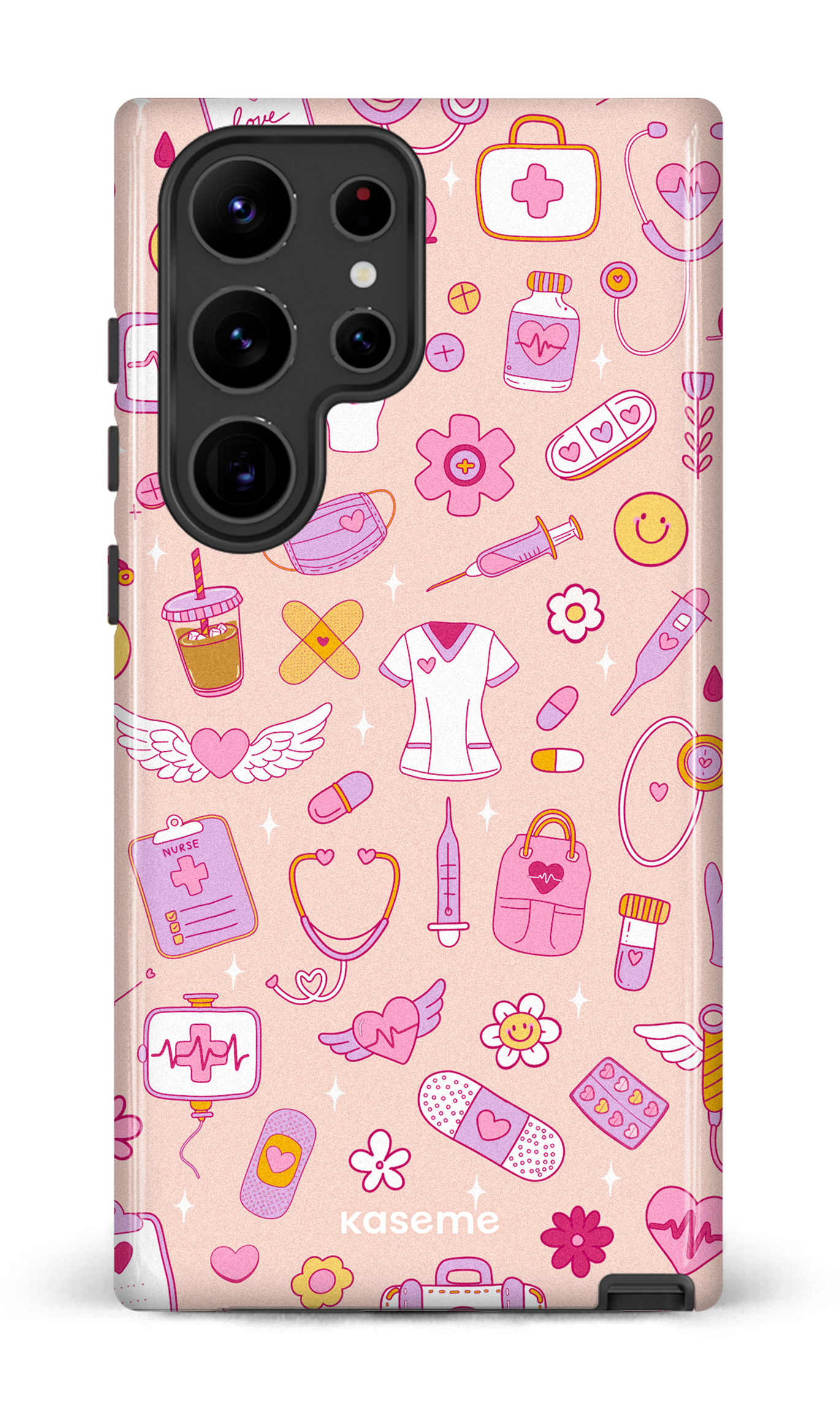 Galaxy S23 Ultra Tough Gloss Code Pink -