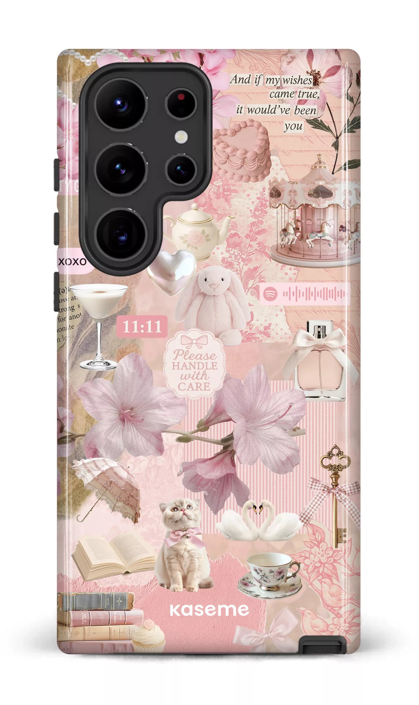Galaxy S23 Ultra Tough Gloss Coquette Diary -